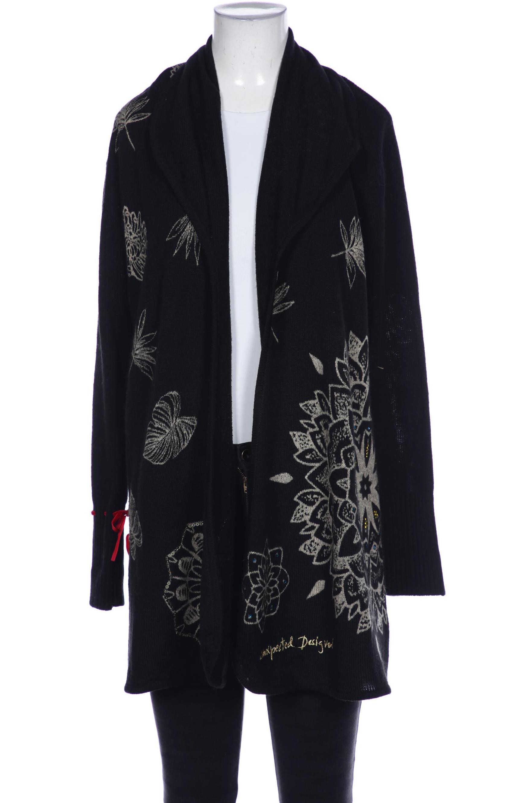 

Desigual Damen Strickjacke, schwarz, Gr. 36