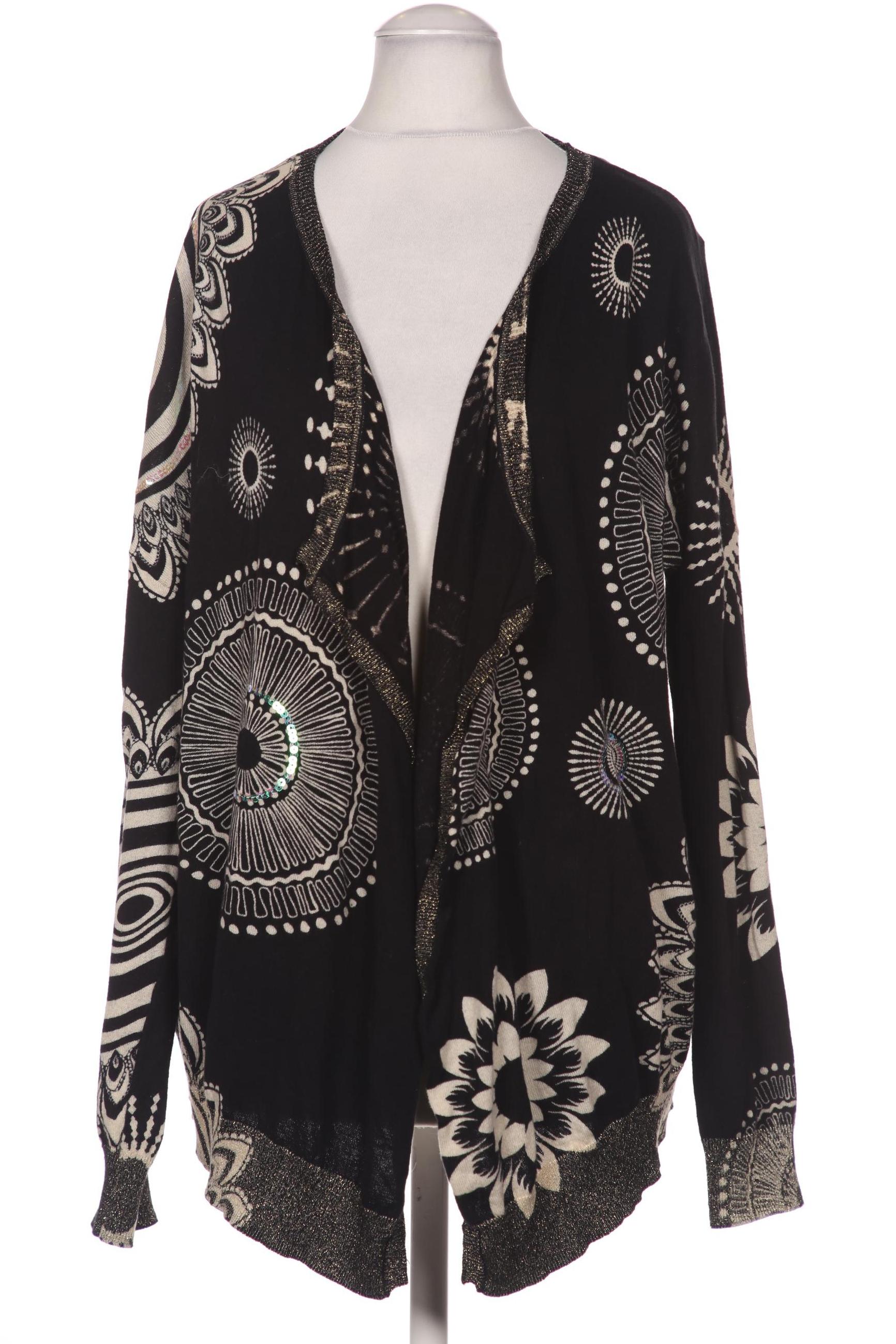 

Desigual Damen Strickjacke, schwarz, Gr. 38