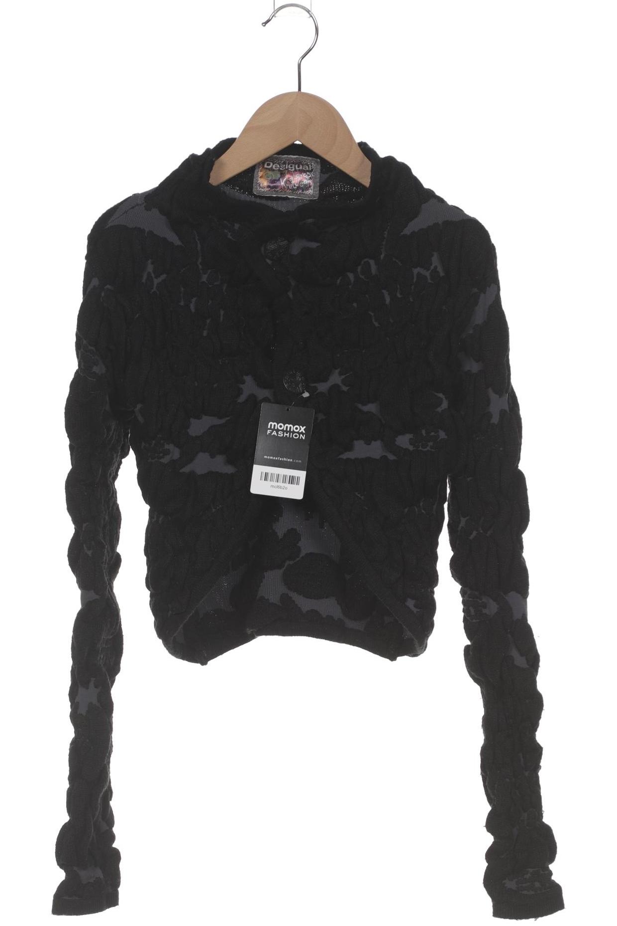 

Desigual Damen Strickjacke, schwarz, Gr. 36