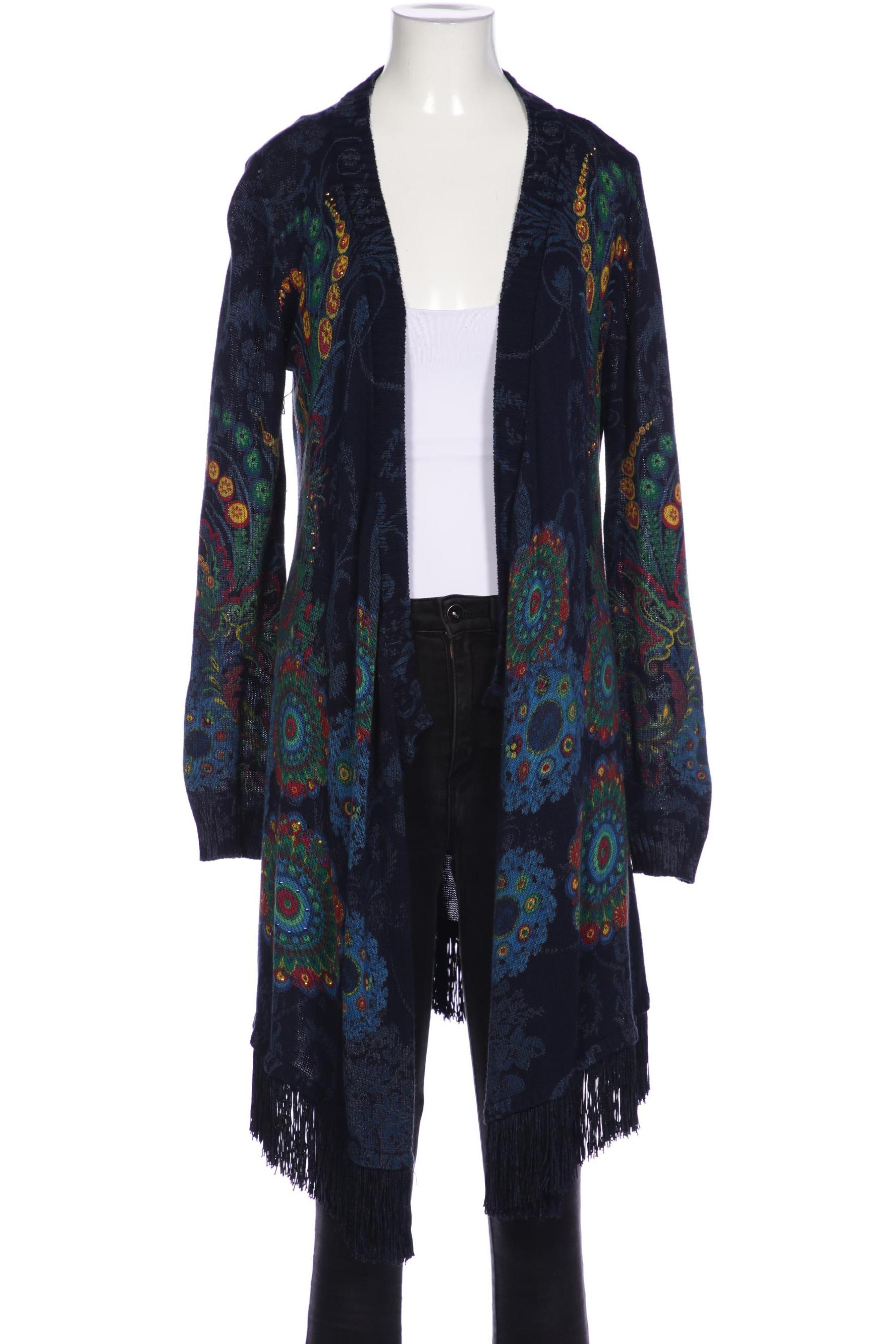 

Desigual Damen Strickjacke, marineblau, Gr. 36