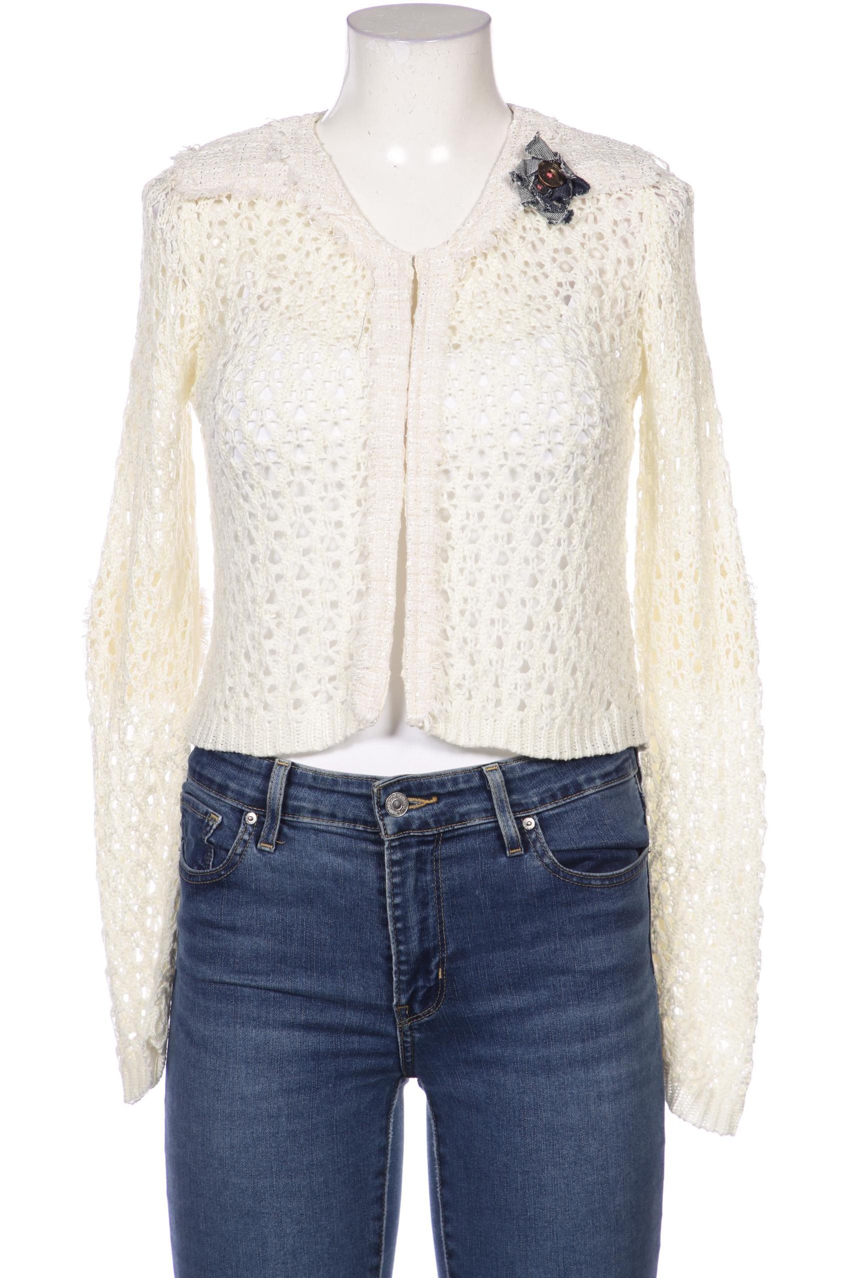 

Desigual Damen Strickjacke, cremeweiß, Gr. 38