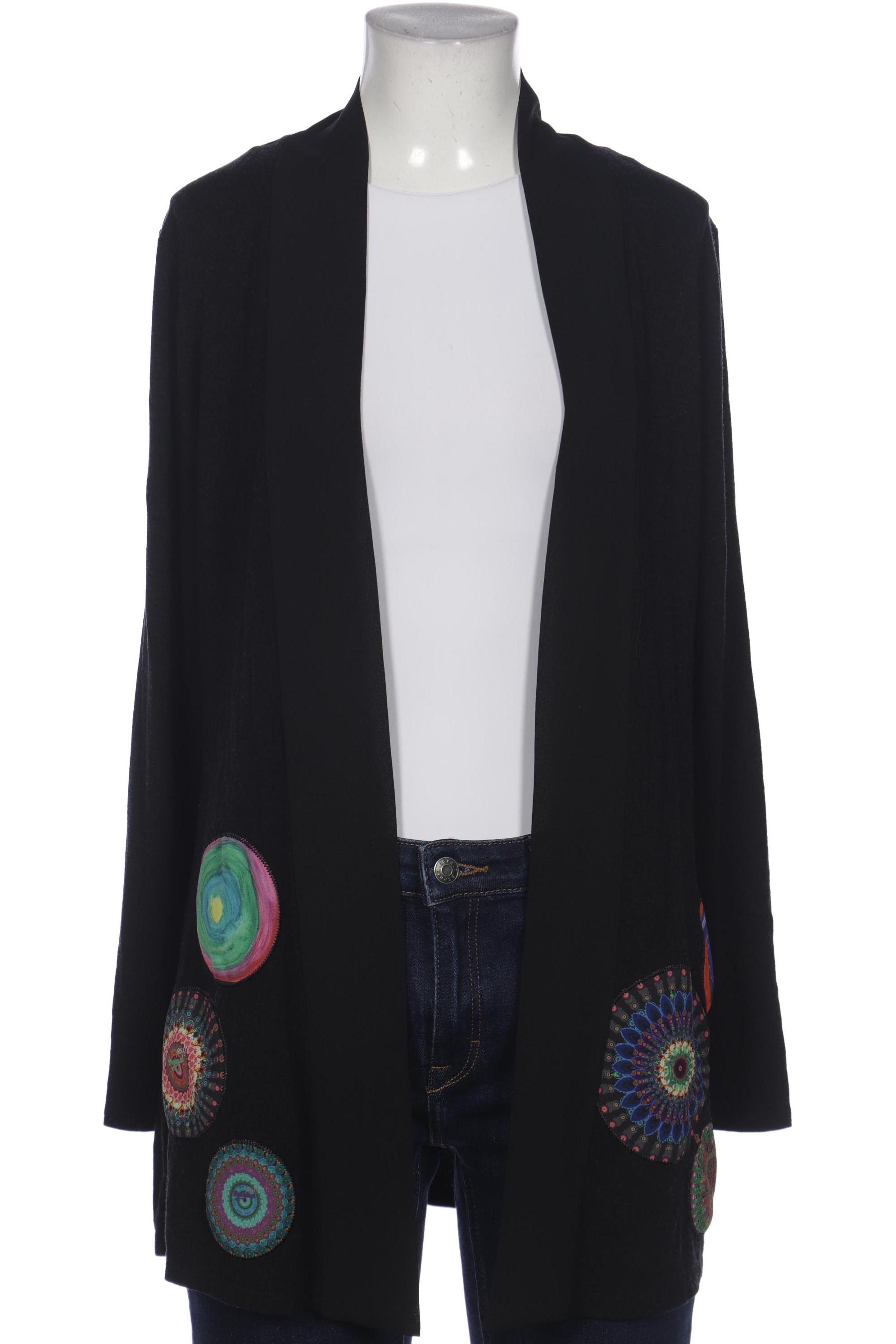 

Desigual Damen Strickjacke, schwarz, Gr. 36