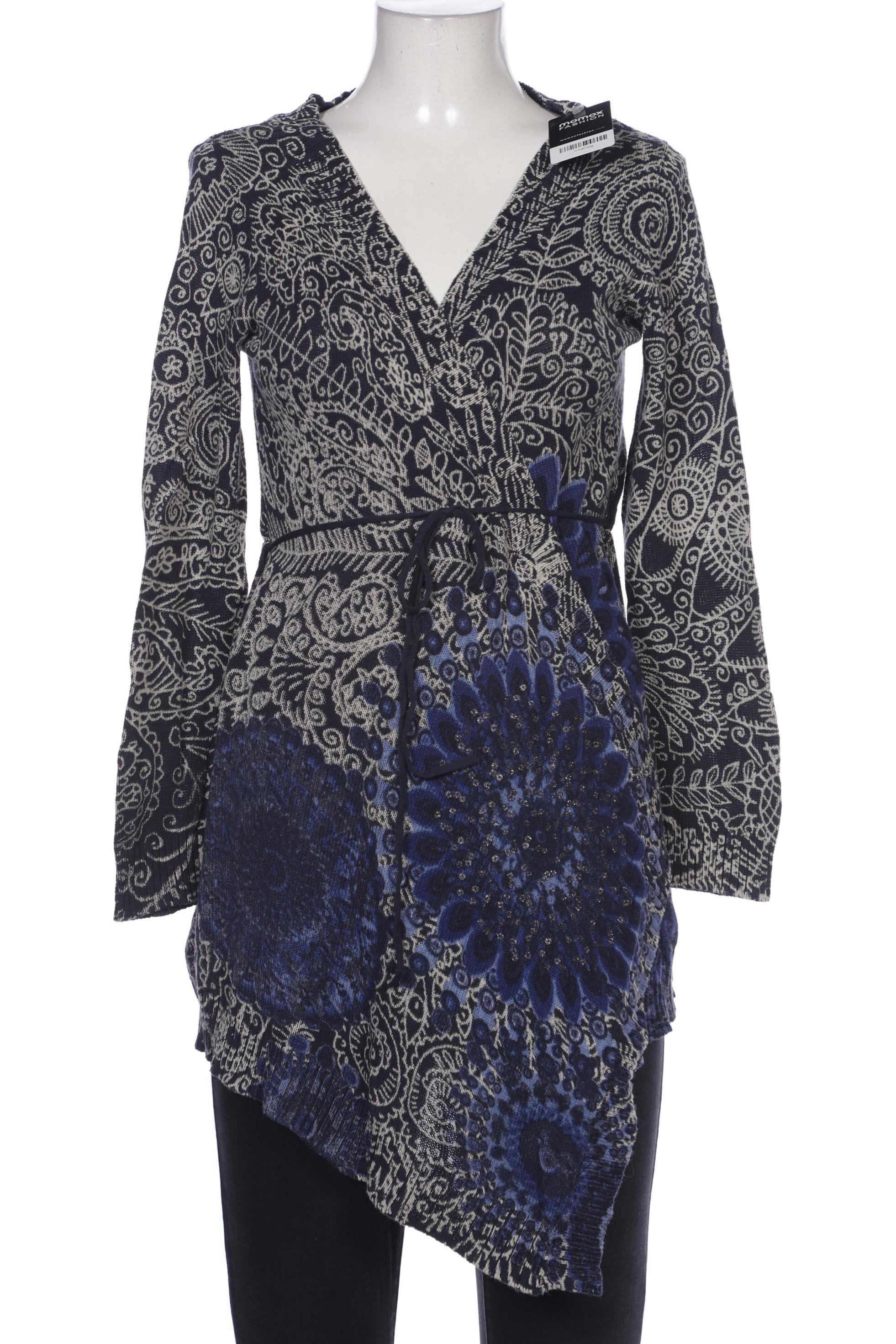 

Desigual Damen Strickjacke, marineblau, Gr. 42