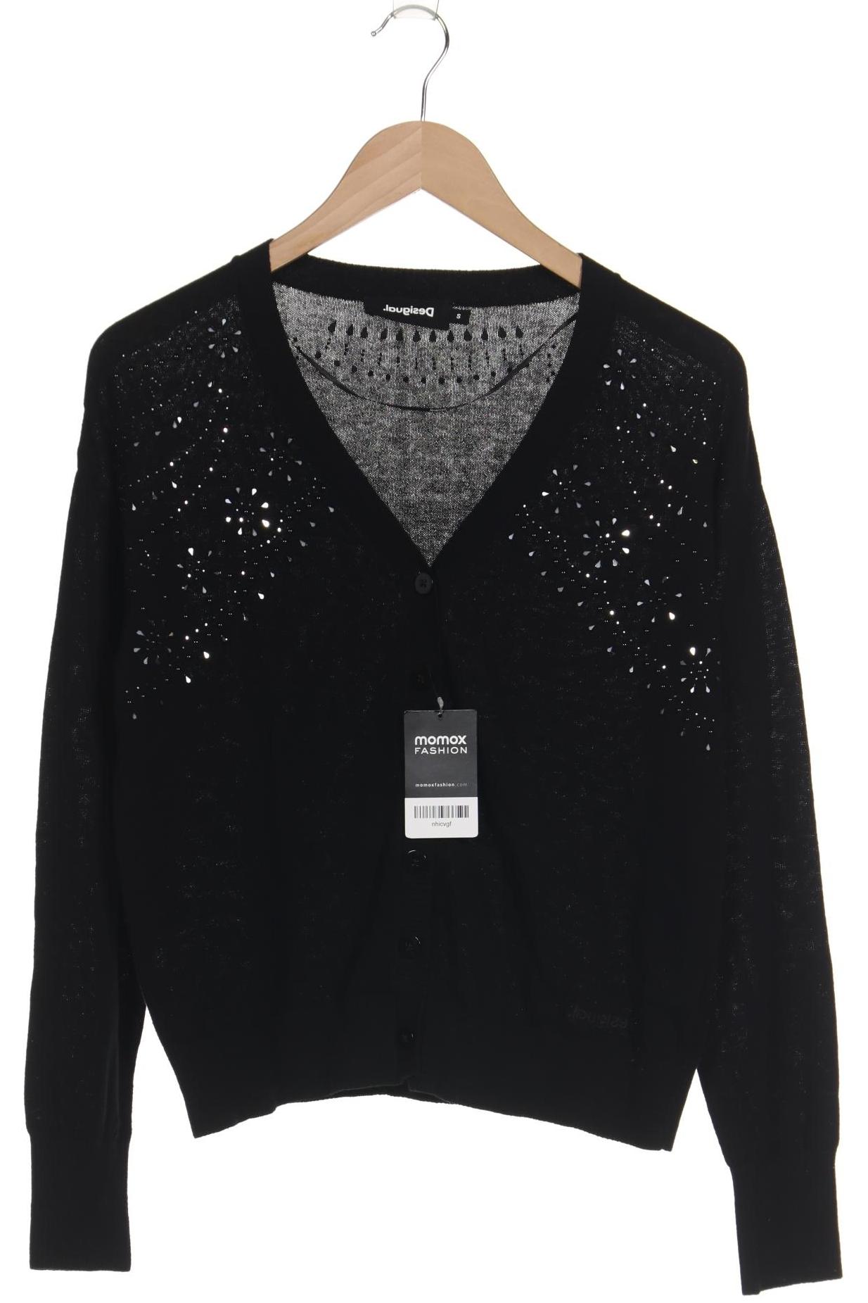

Desigual Damen Strickjacke, schwarz, Gr. 36