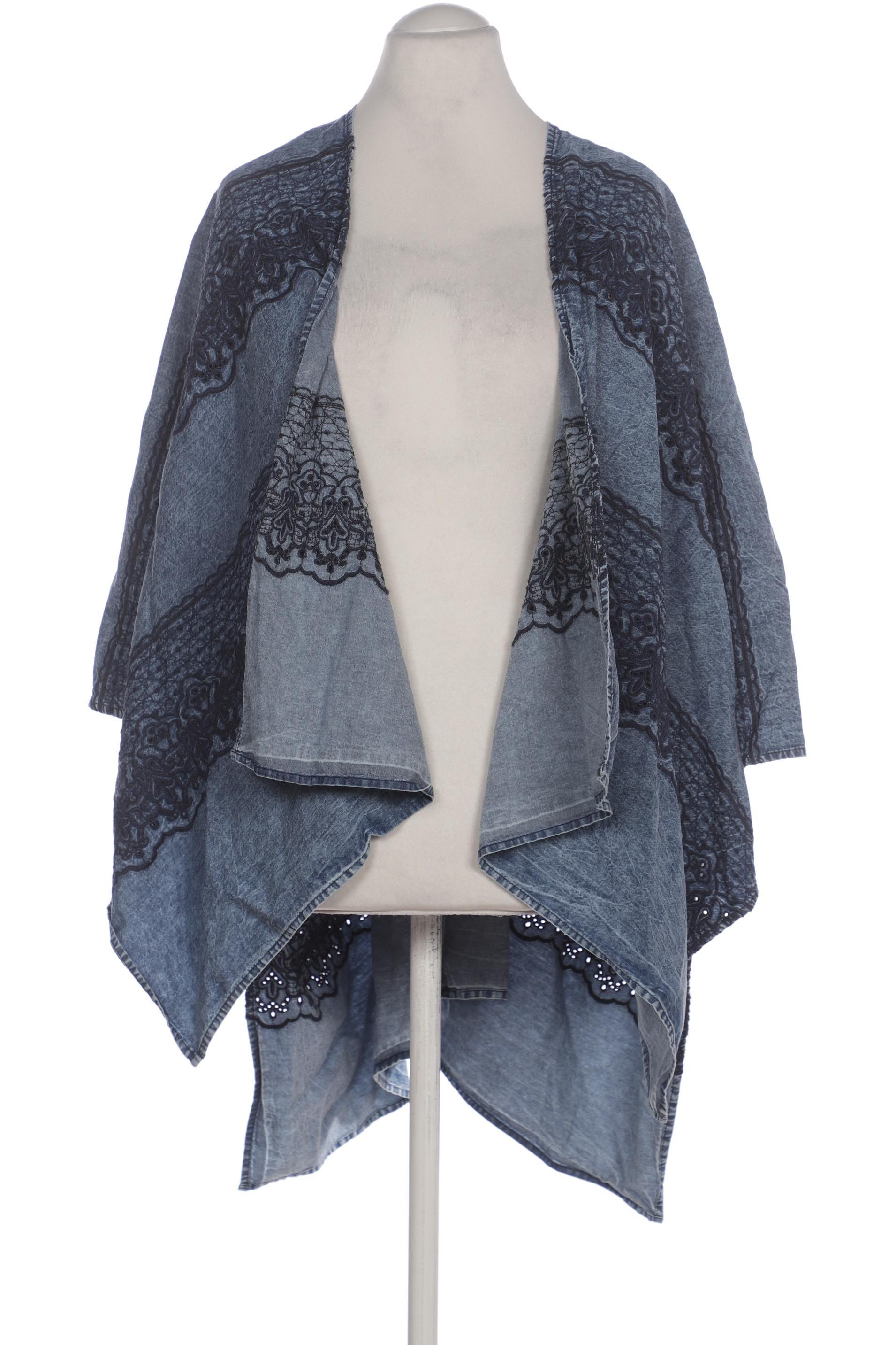 

Desigual Damen Strickjacke, blau, Gr. uni