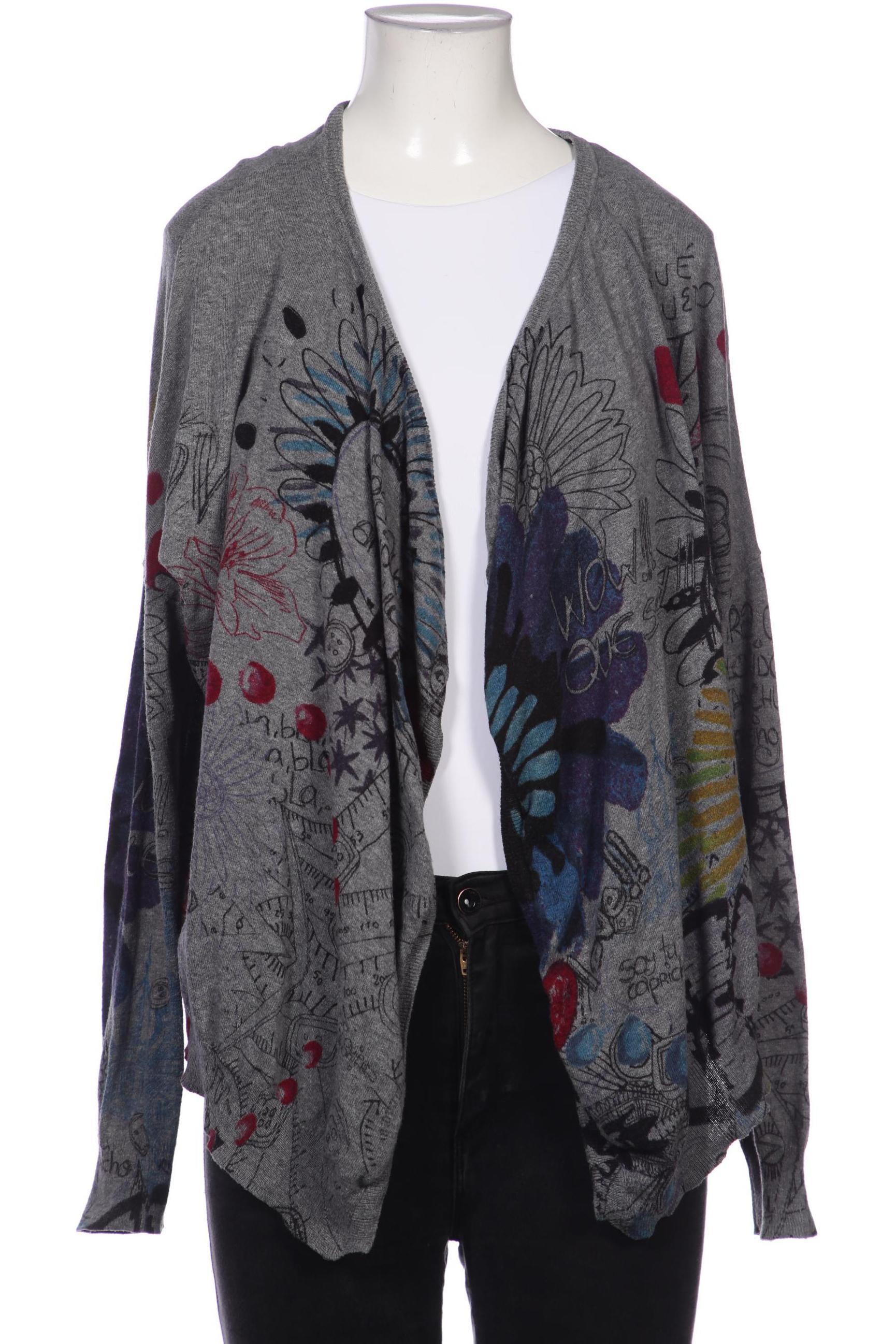 

Desigual Damen Strickjacke, grau, Gr. 36