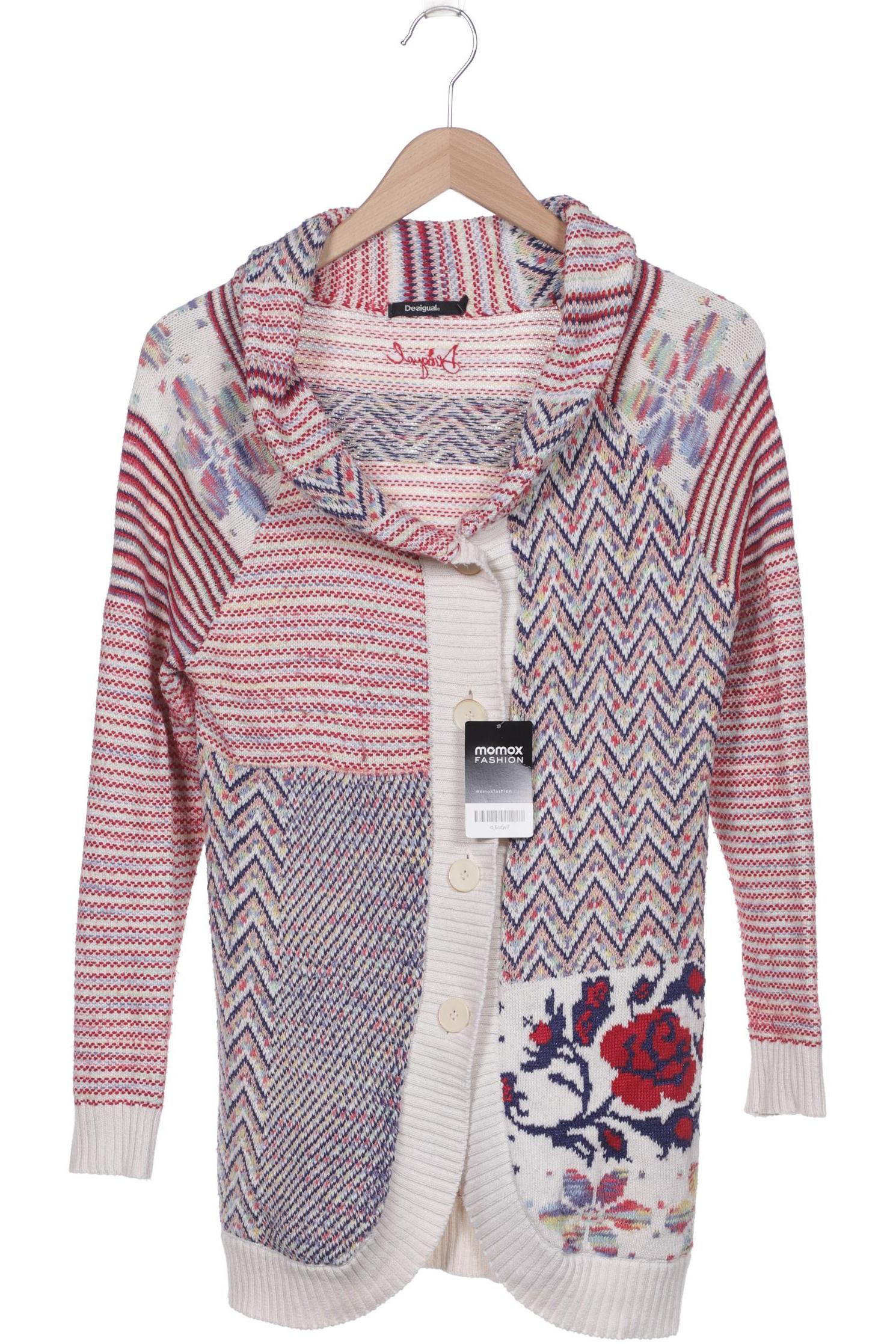 

Desigual Damen Strickjacke, mehrfarbig, Gr. 42