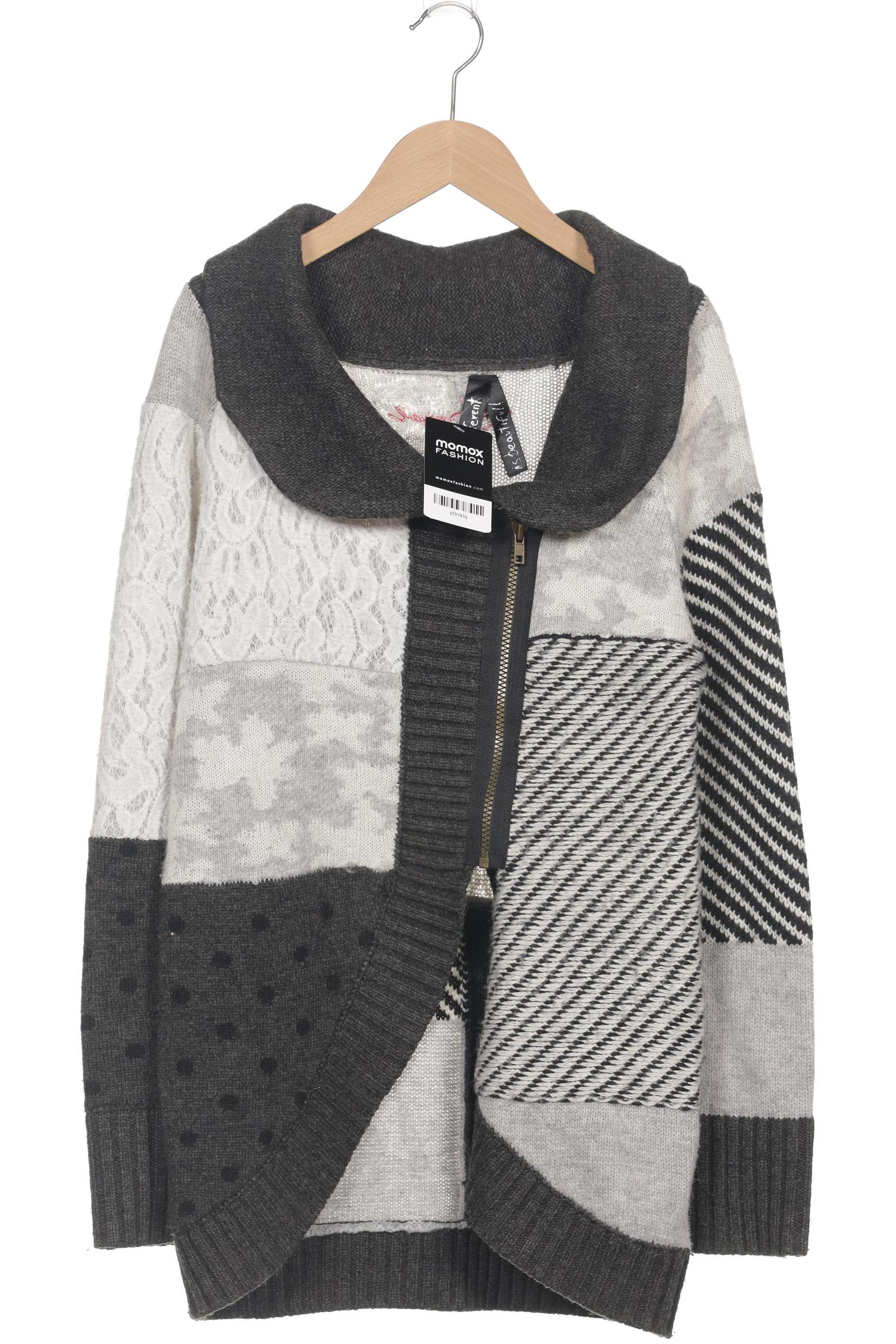 

Desigual Damen Strickjacke, grau, Gr. 38