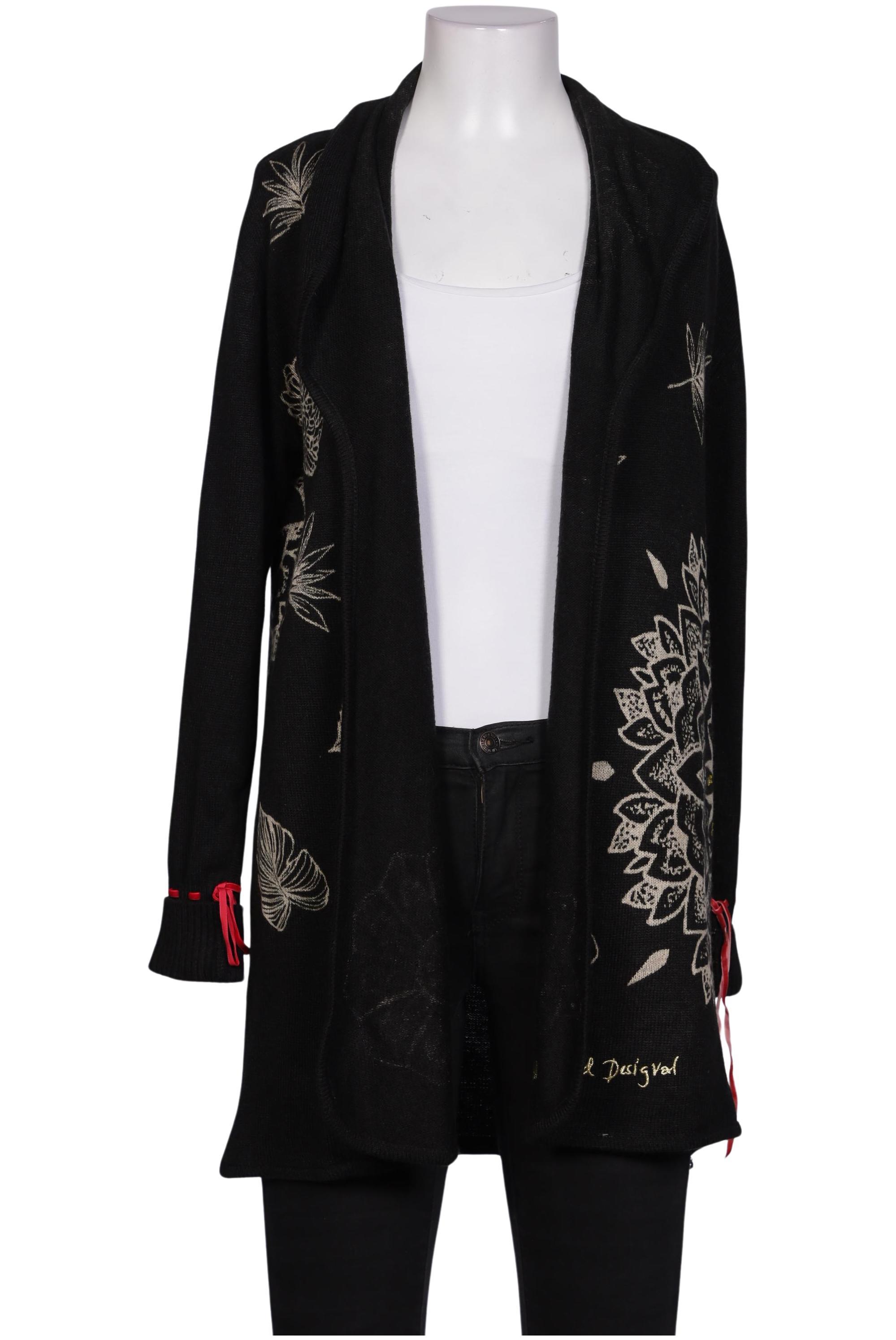 

Desigual Damen Strickjacke, schwarz, Gr. 36