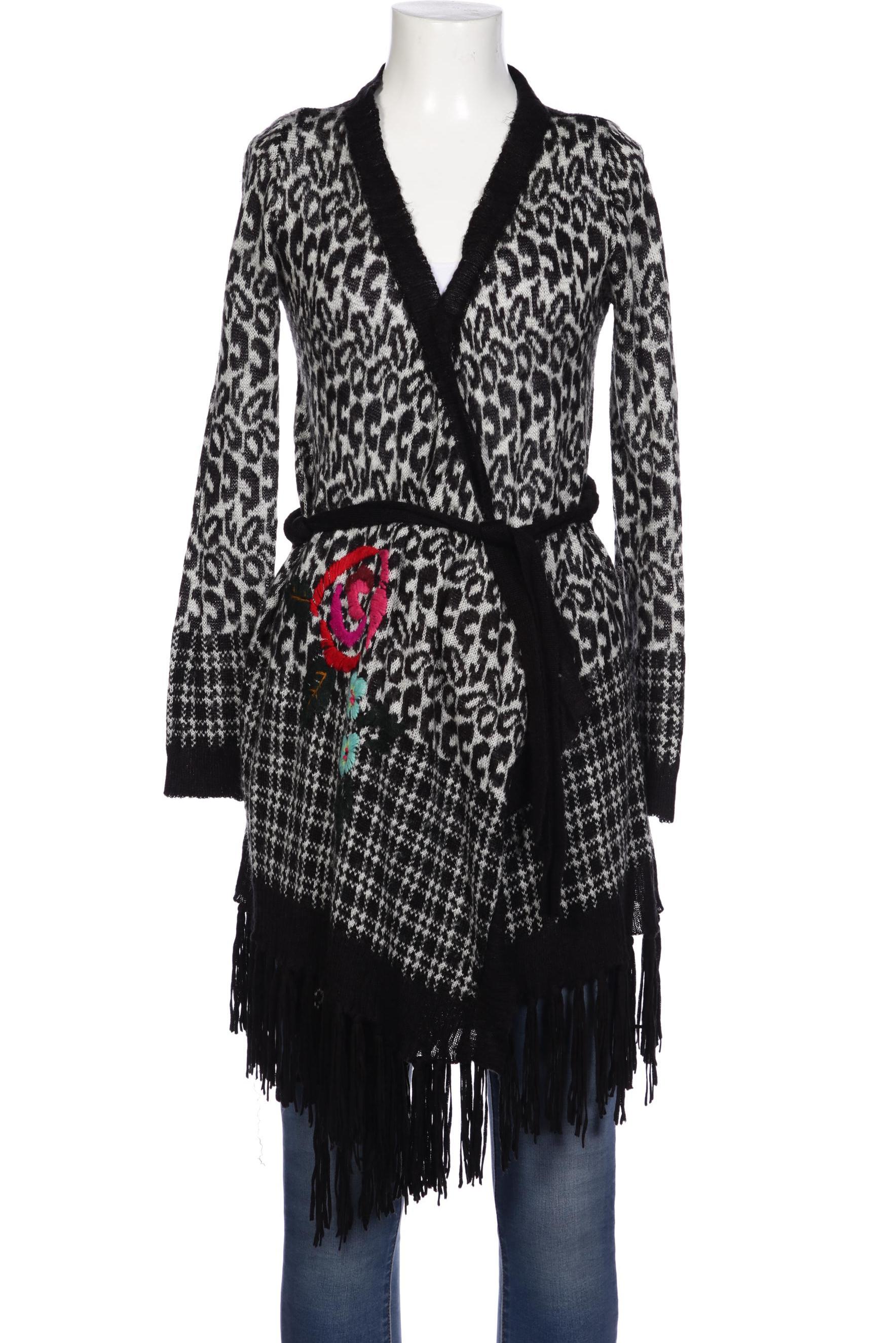 

Desigual Damen Strickjacke, schwarz, Gr. 38