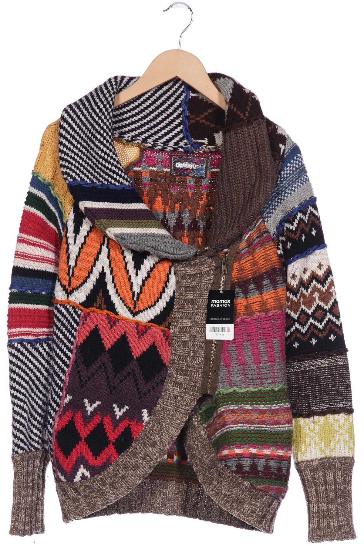 

Desigual Damen Strickjacke, mehrfarbig, Gr. 42