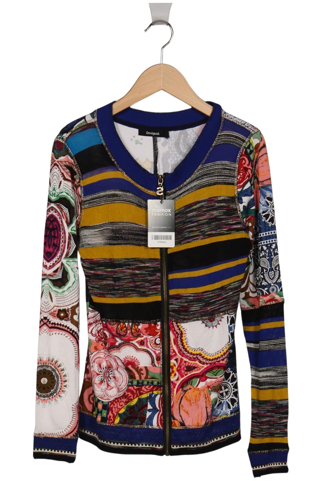 

Desigual Damen Strickjacke, mehrfarbig, Gr. 34