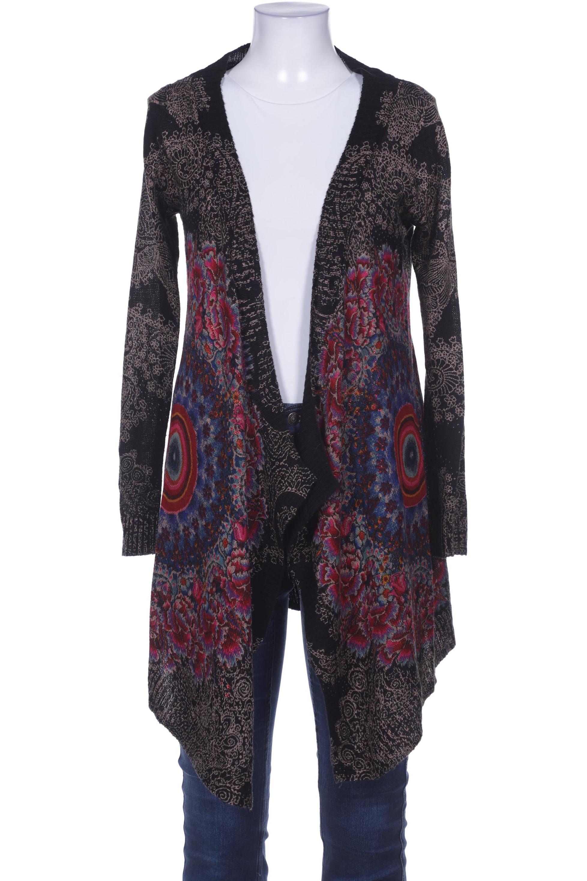 

Desigual Damen Strickjacke, schwarz, Gr. 38