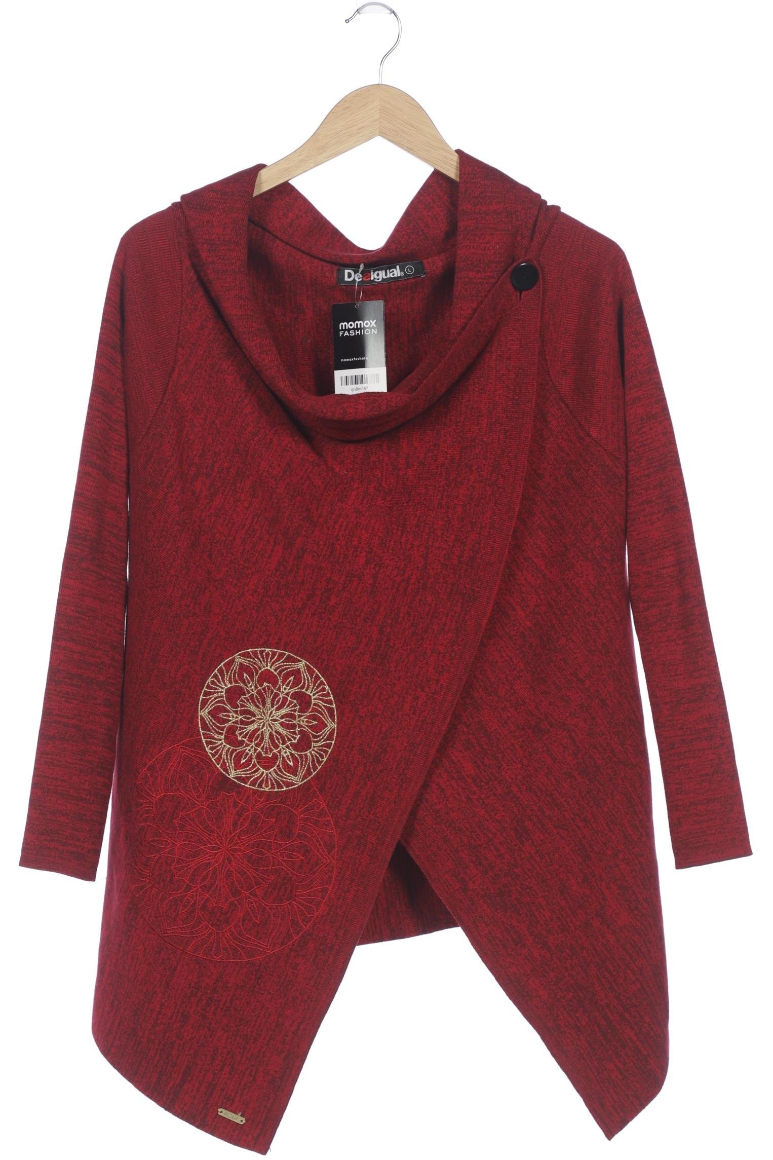 

Desigual Damen Strickjacke, rot, Gr. 42