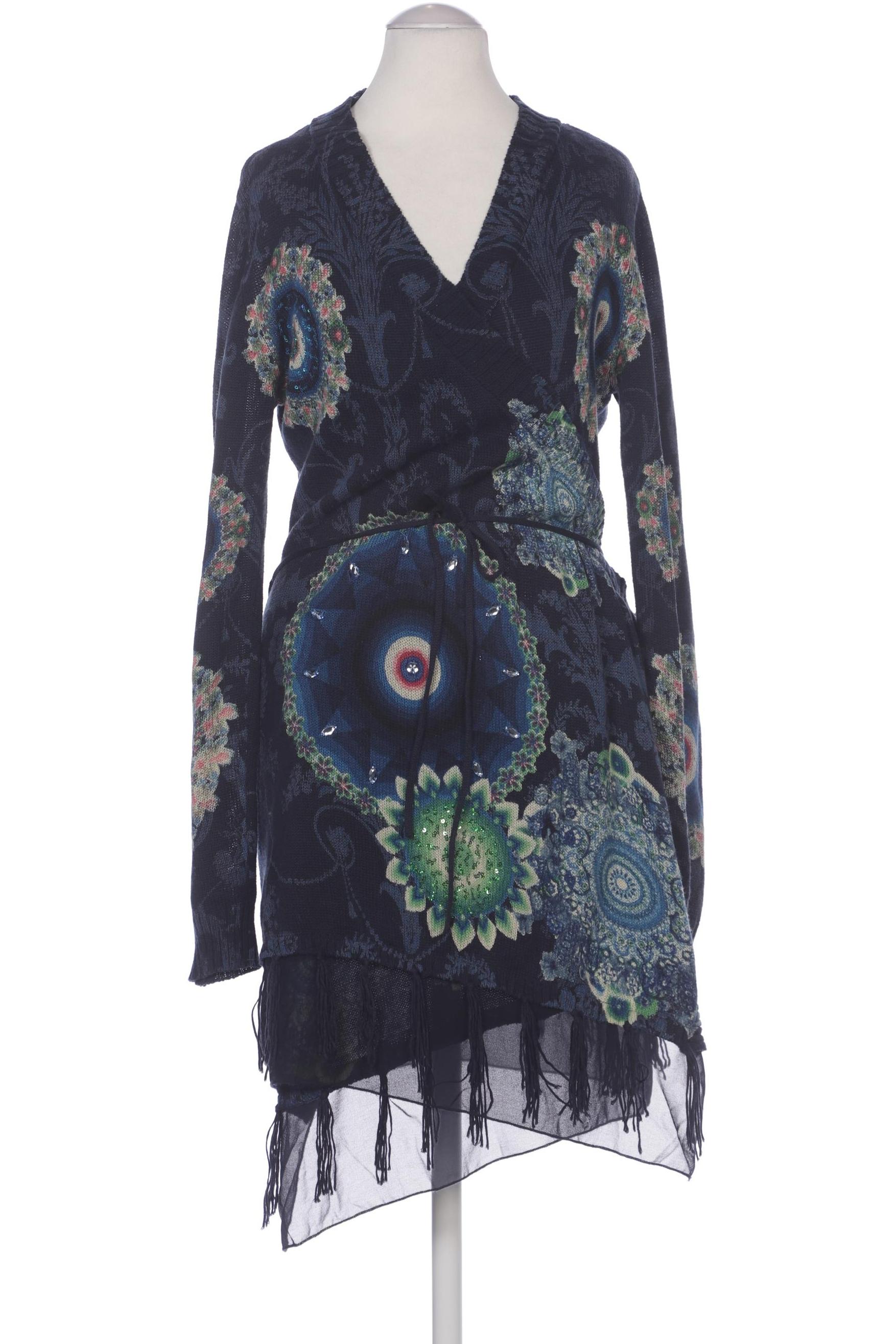 

Desigual Damen Strickjacke, marineblau, Gr. 36