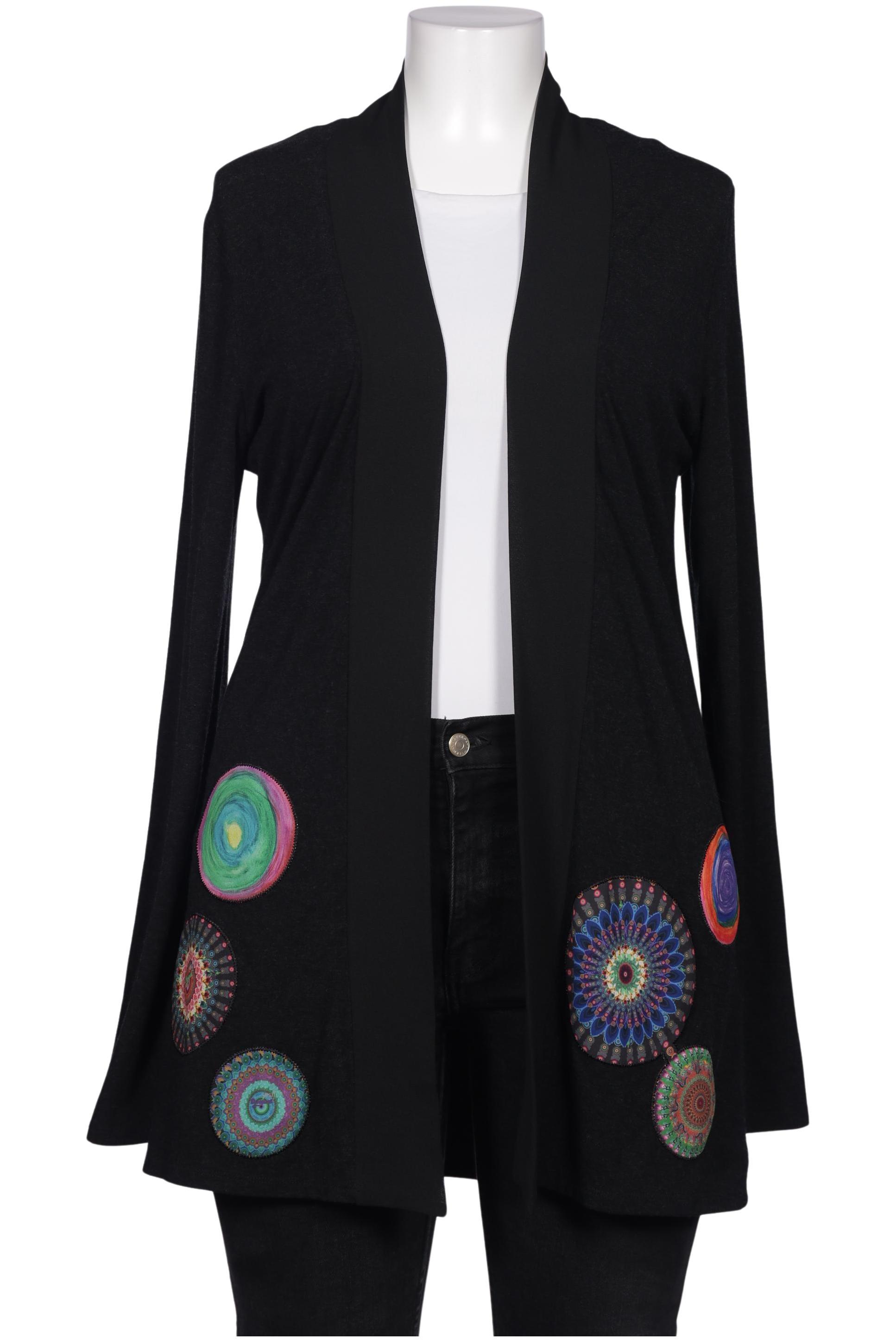 

Desigual Damen Strickjacke, schwarz, Gr. 42