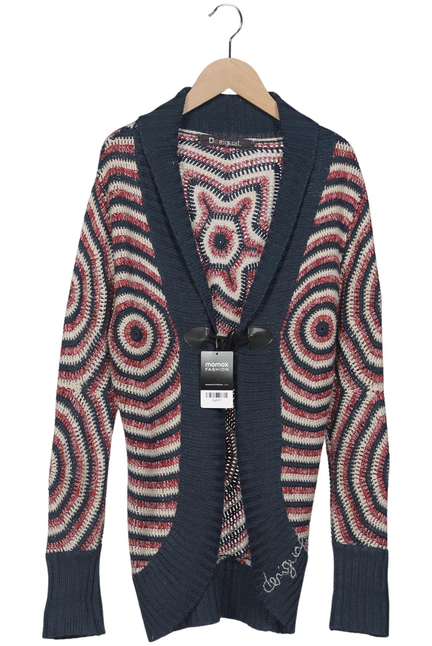 

Desigual Damen Strickjacke, marineblau, Gr. 36