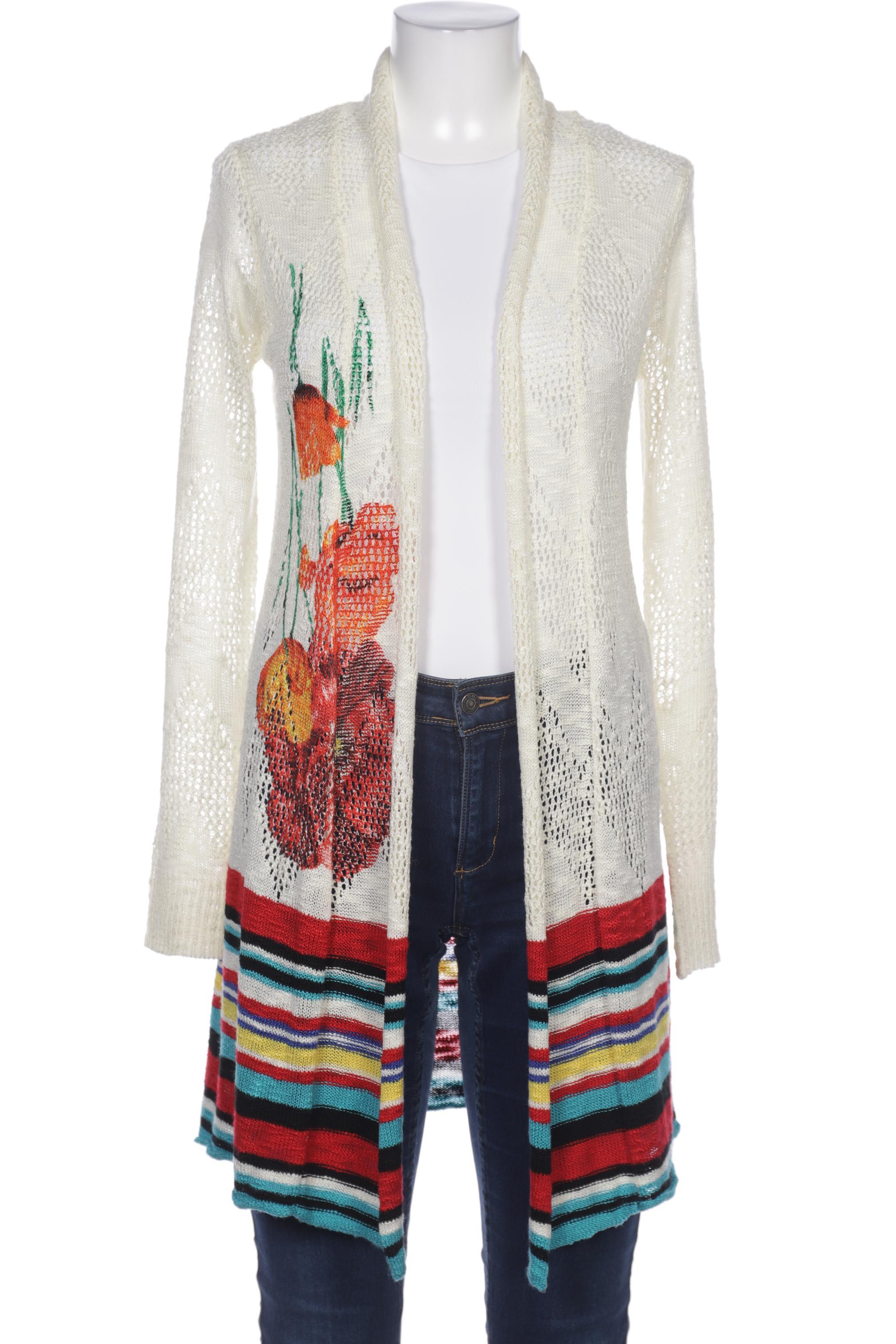 

Desigual Damen Strickjacke, cremeweiß