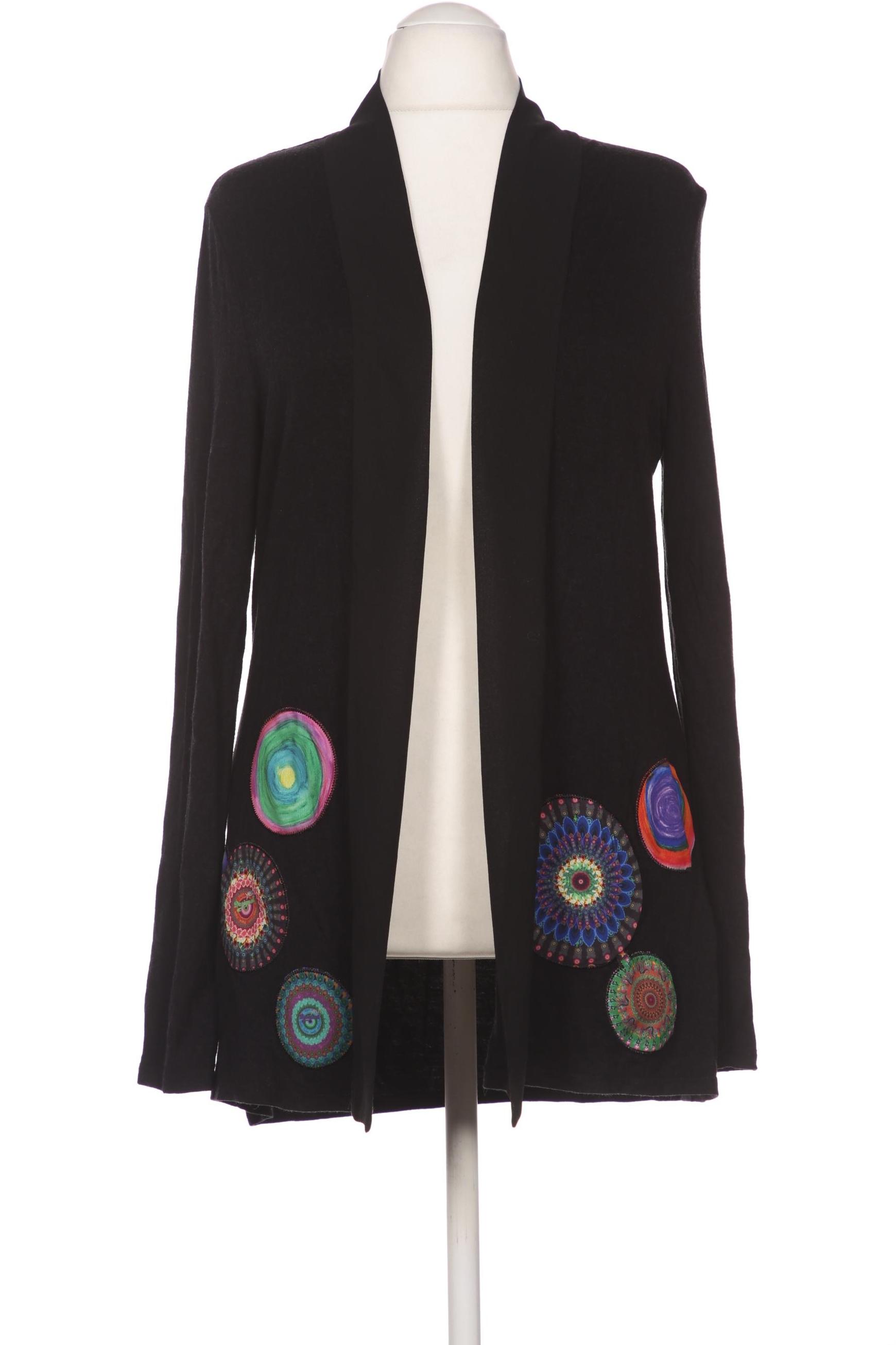 

Desigual Damen Strickjacke, schwarz, Gr. uni