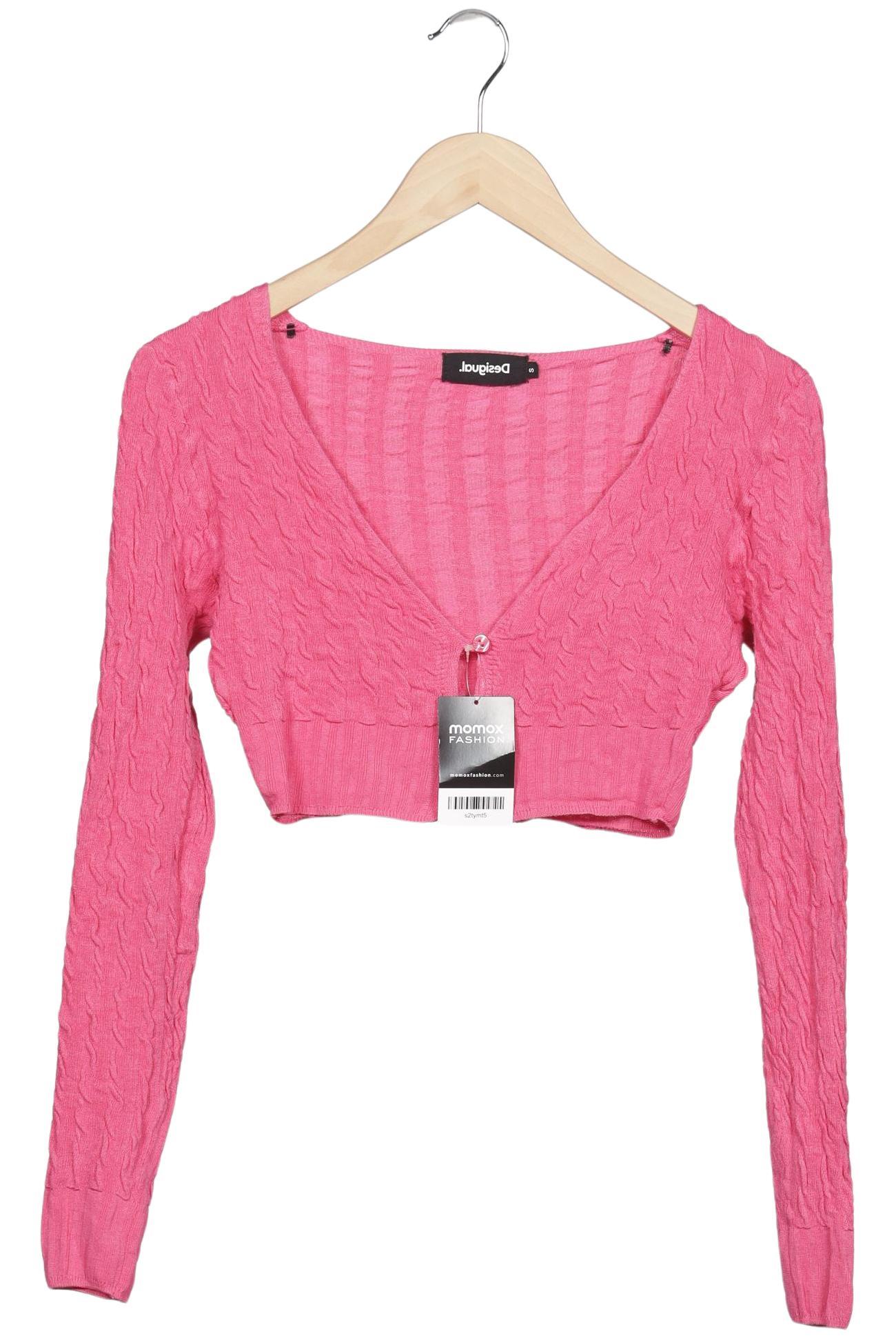 

Desigual Damen Strickjacke, pink, Gr. 36