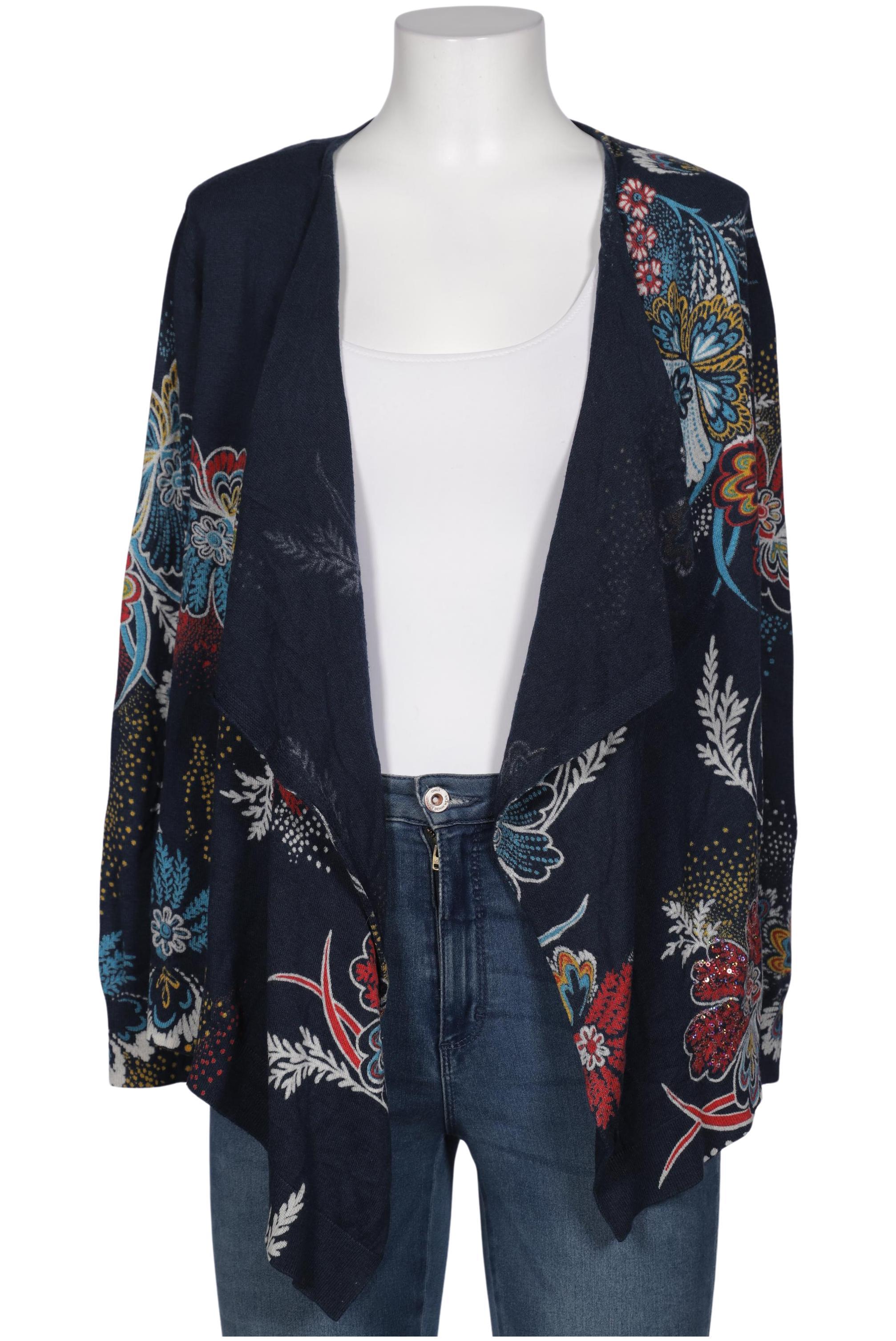 

Desigual Damen Strickjacke, marineblau, Gr. 42