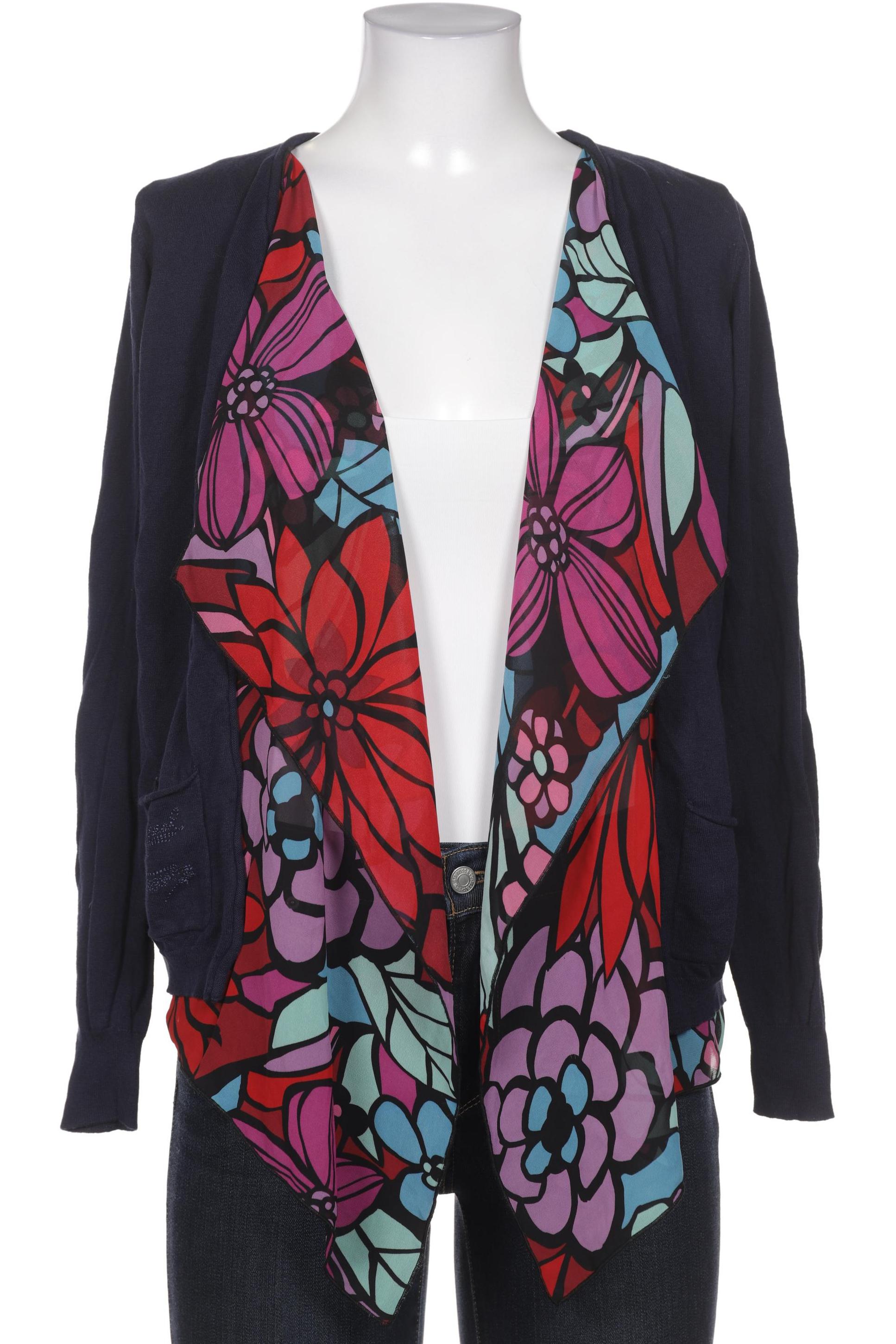 

Desigual Damen Strickjacke, marineblau, Gr. 36