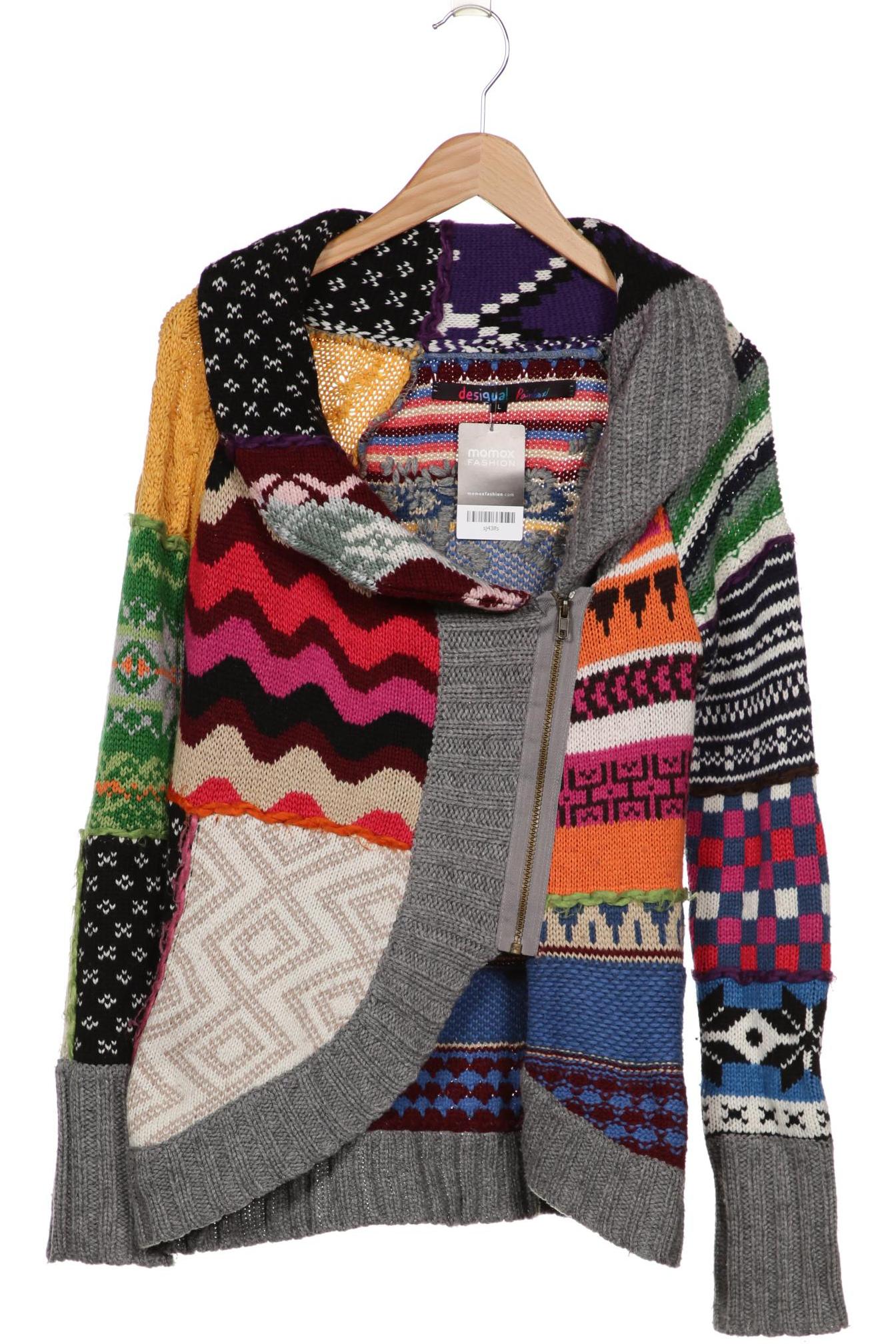 

Desigual Damen Strickjacke, mehrfarbig, Gr. 42