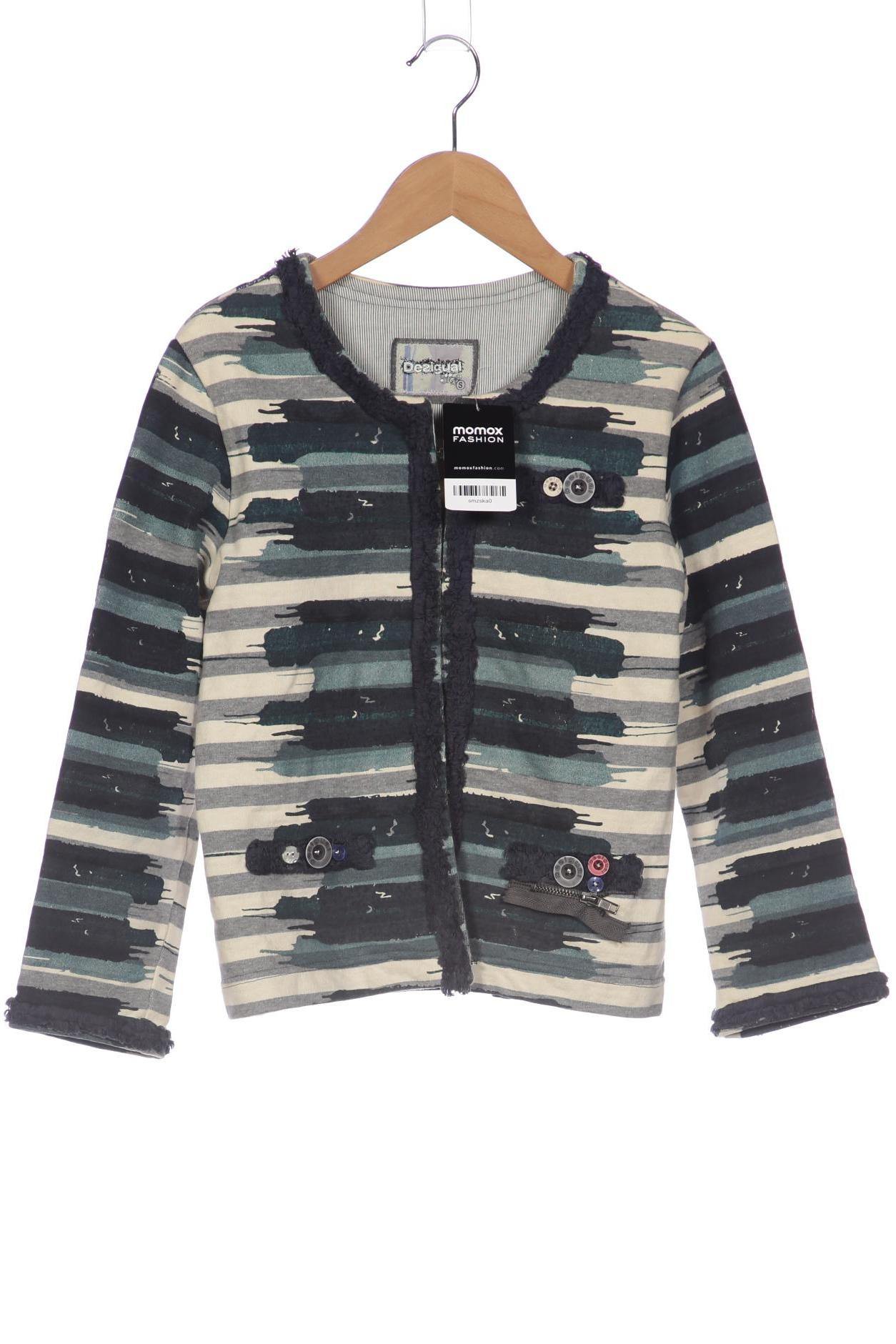 

Desigual Damen Strickjacke, türkis, Gr. 36