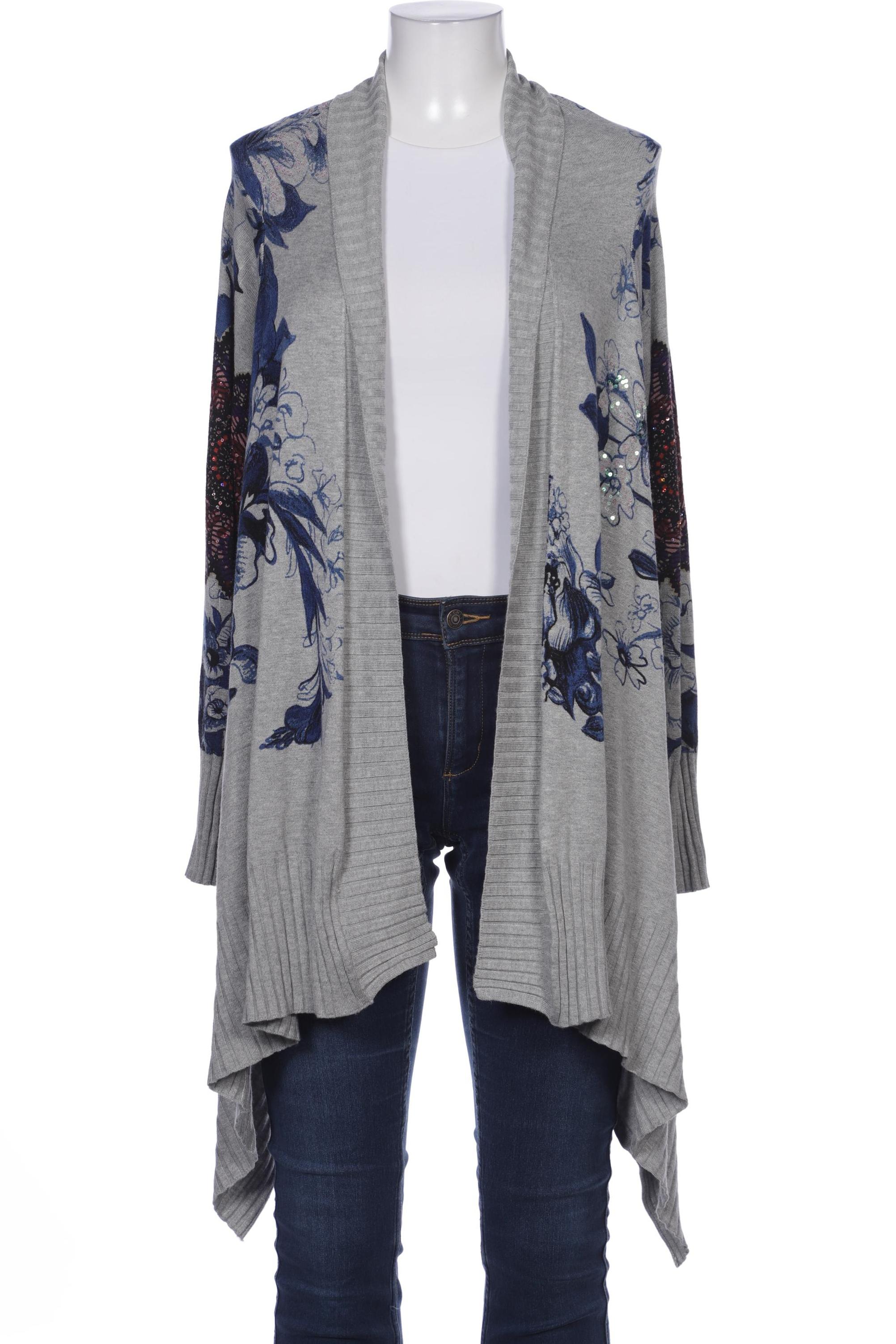 

Desigual Damen Strickjacke, grau, Gr. 42