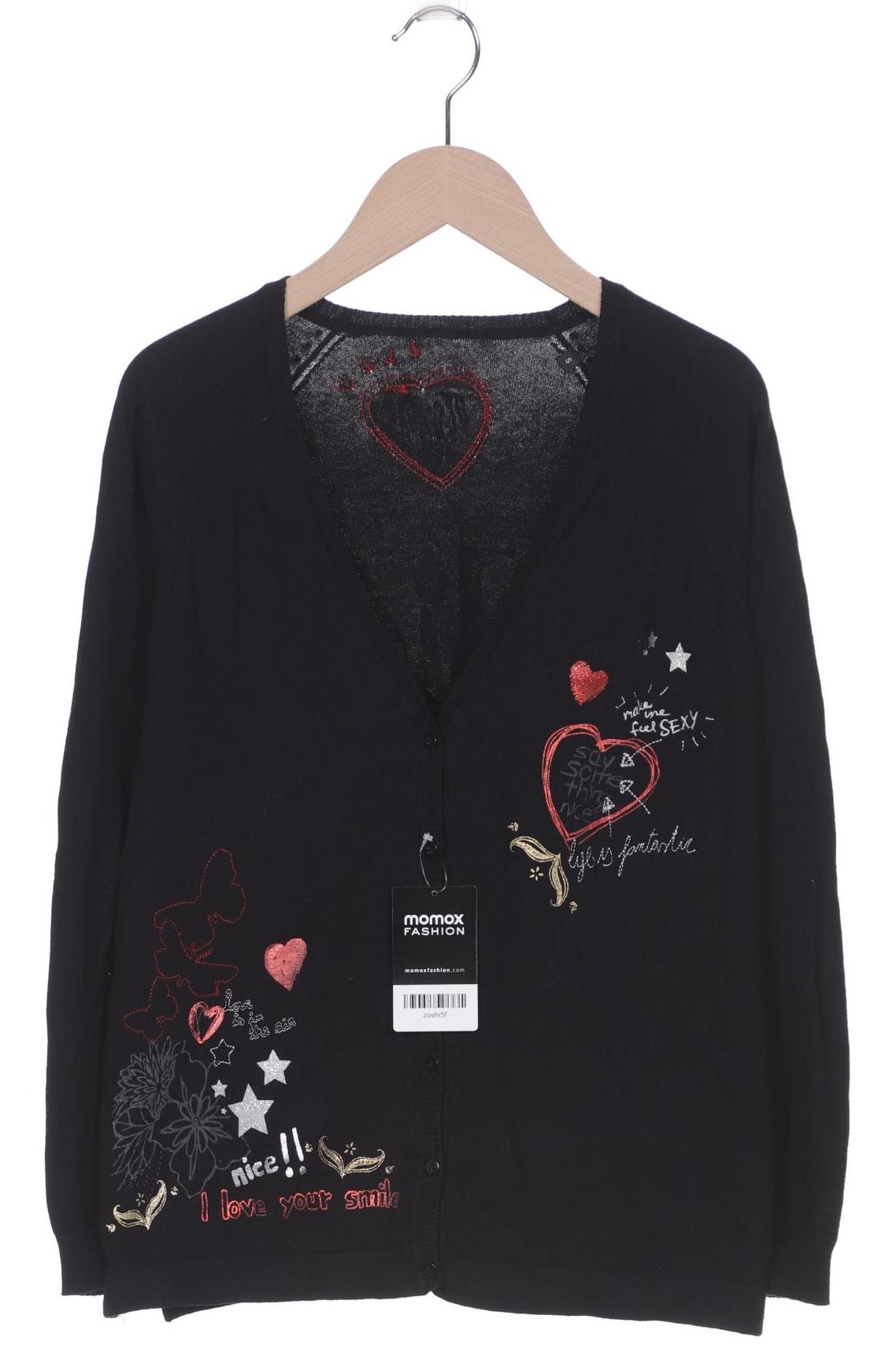 

Desigual Damen Strickjacke, schwarz, Gr. 36