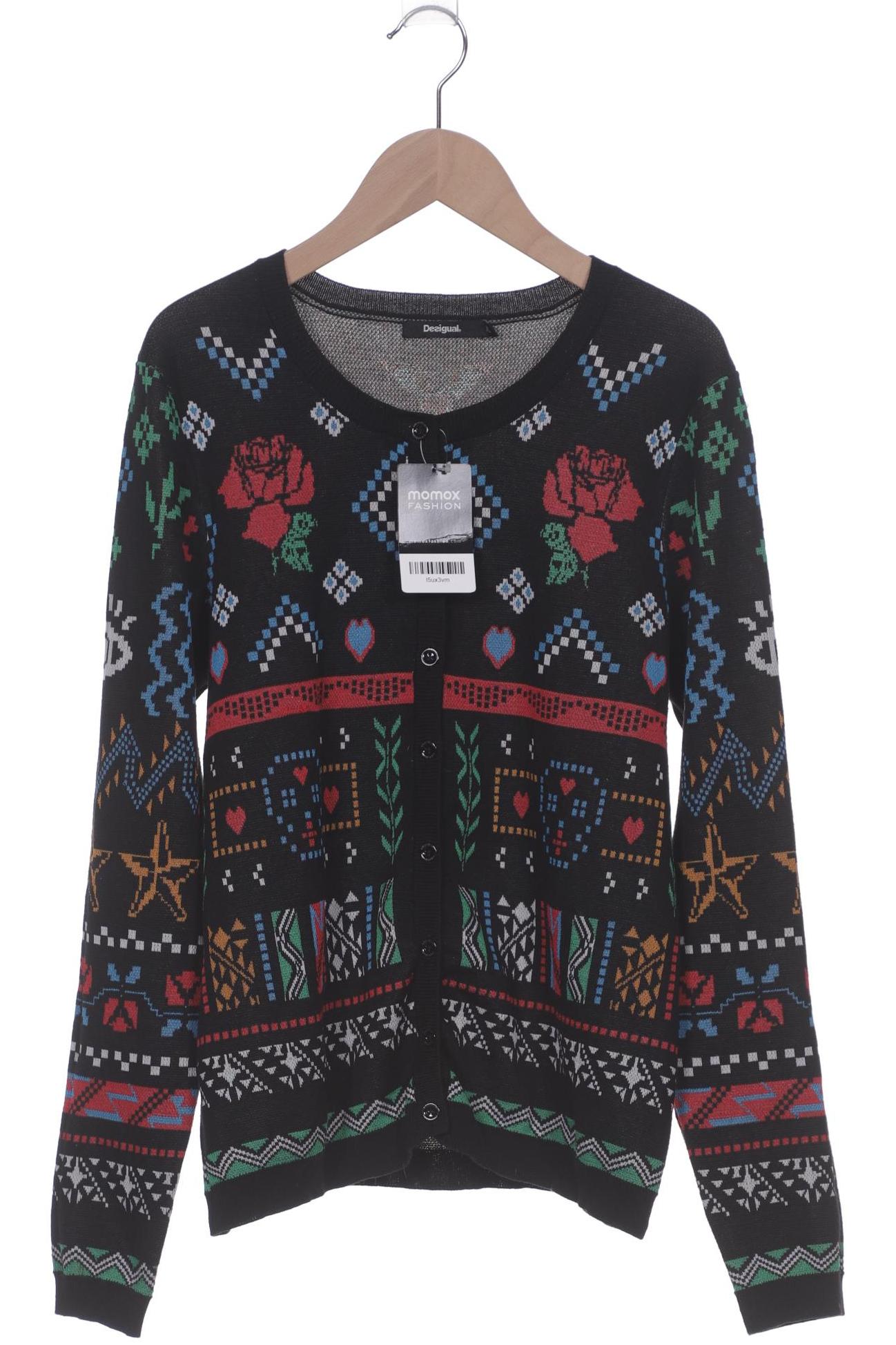 

Desigual Damen Strickjacke, schwarz, Gr. 44