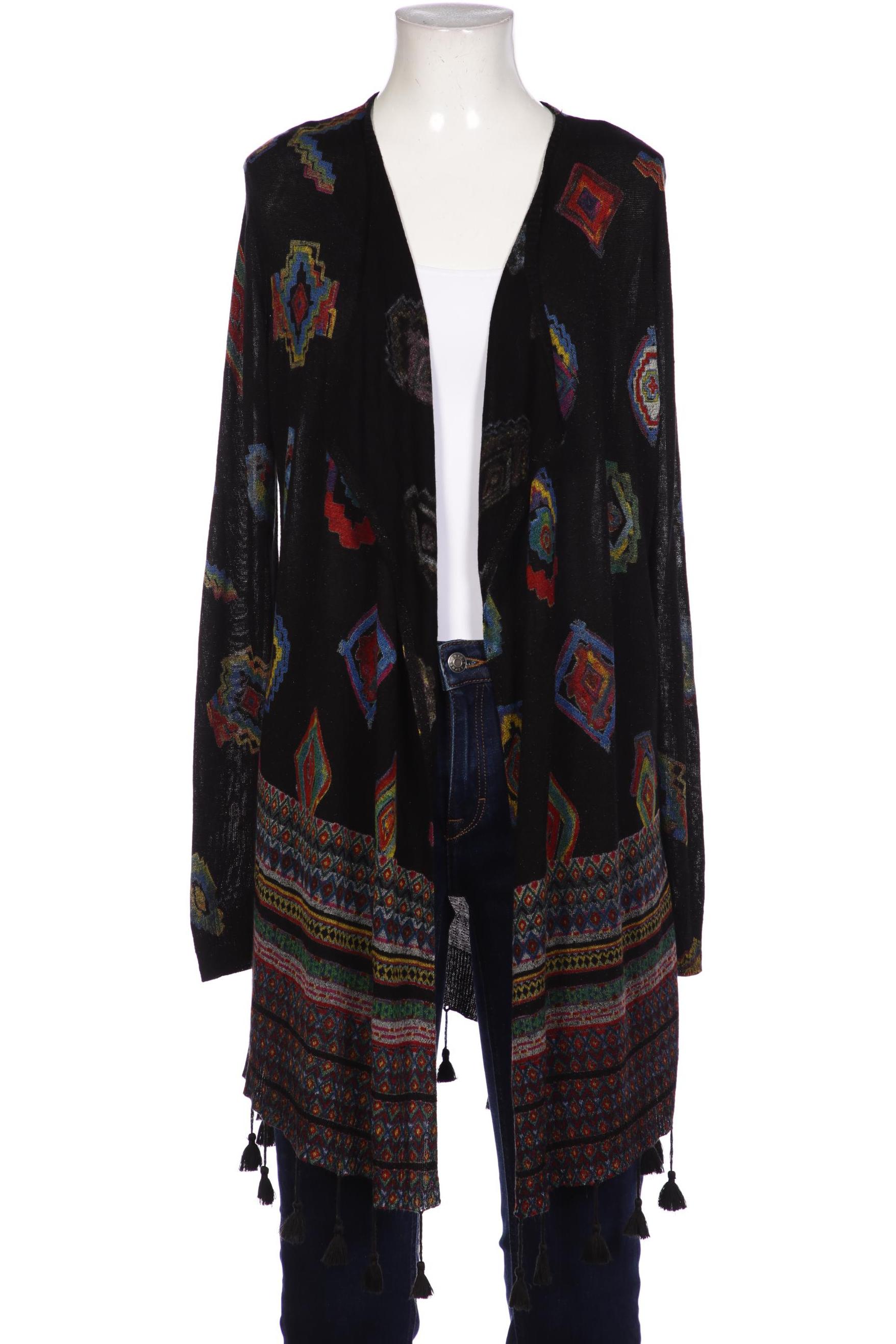 

Desigual Damen Strickjacke, schwarz, Gr. 36
