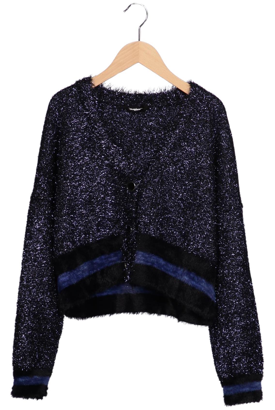 

Desigual Damen Strickjacke, marineblau, Gr. 38