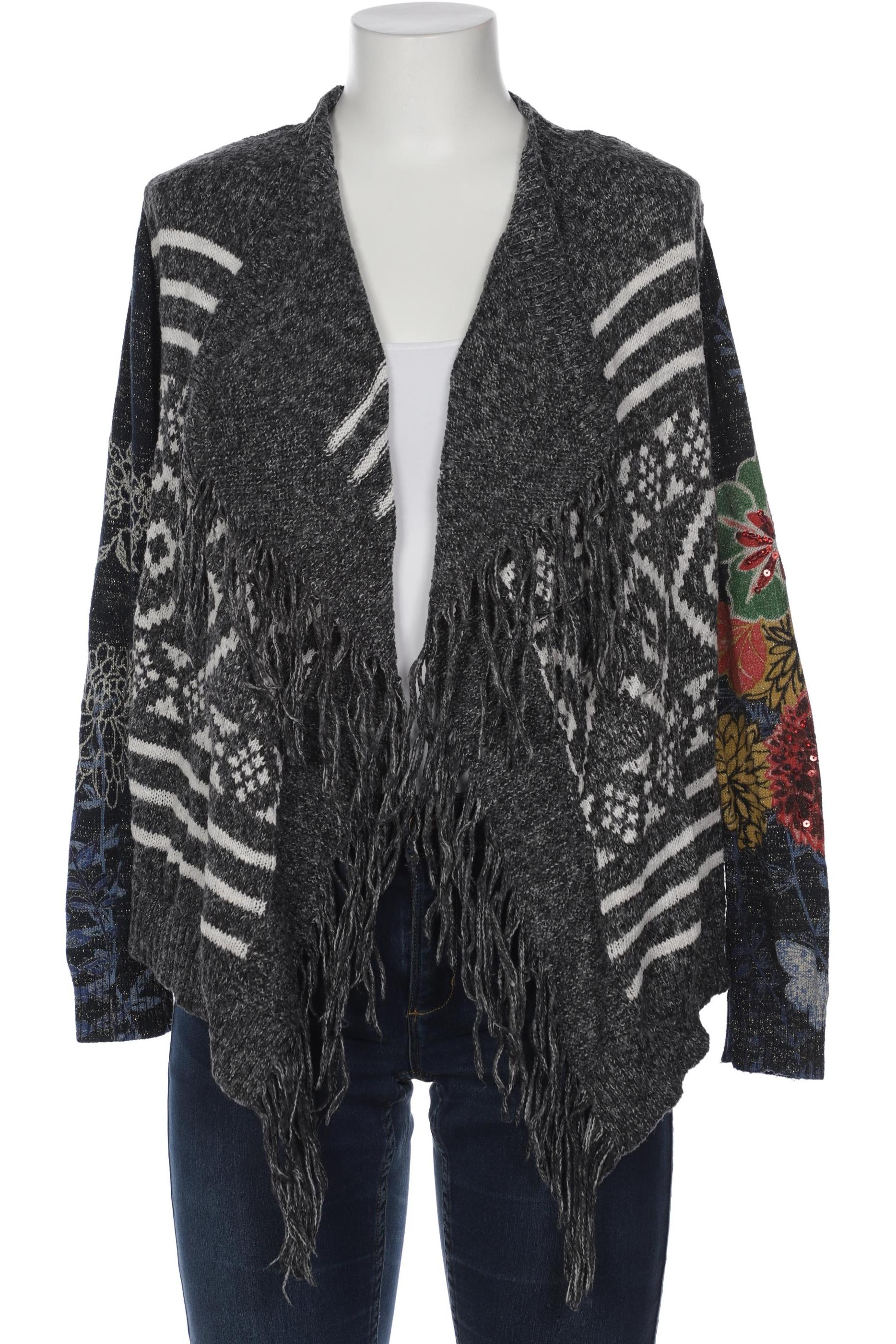 

Desigual Damen Strickjacke, grau, Gr. 42