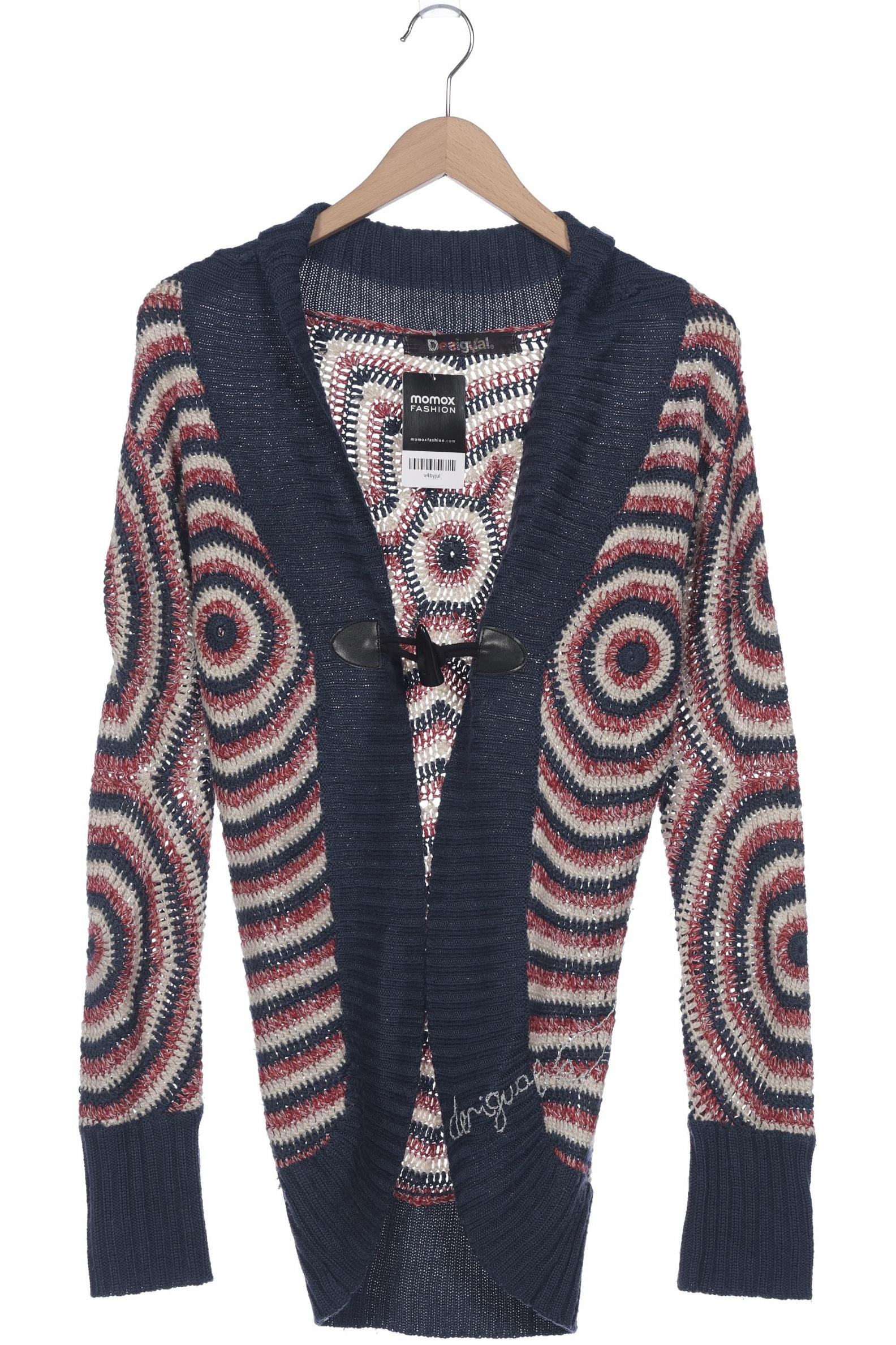 

Desigual Damen Strickjacke, marineblau, Gr. 34