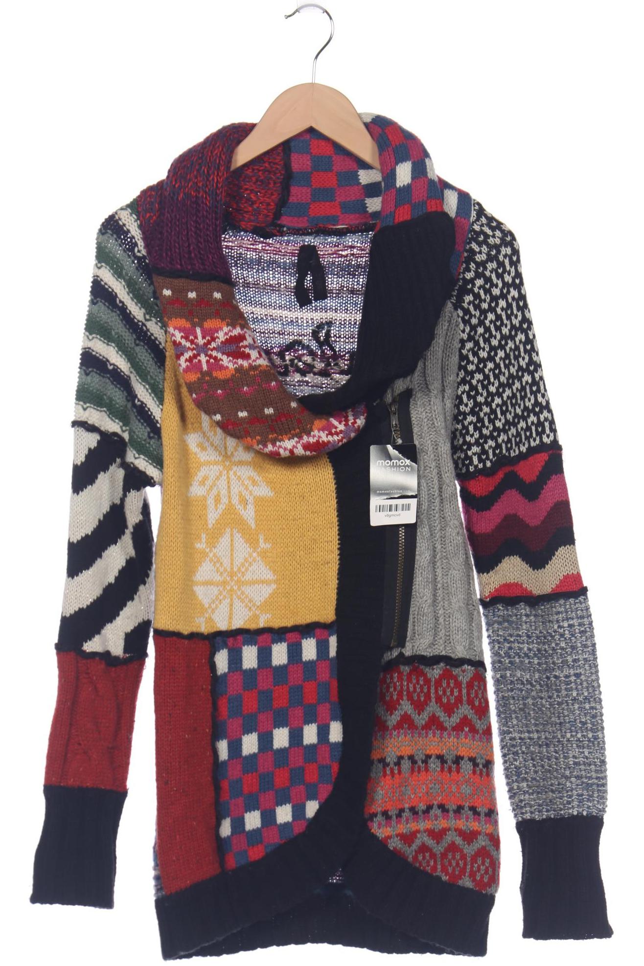 

Desigual Damen Strickjacke, mehrfarbig, Gr. 36