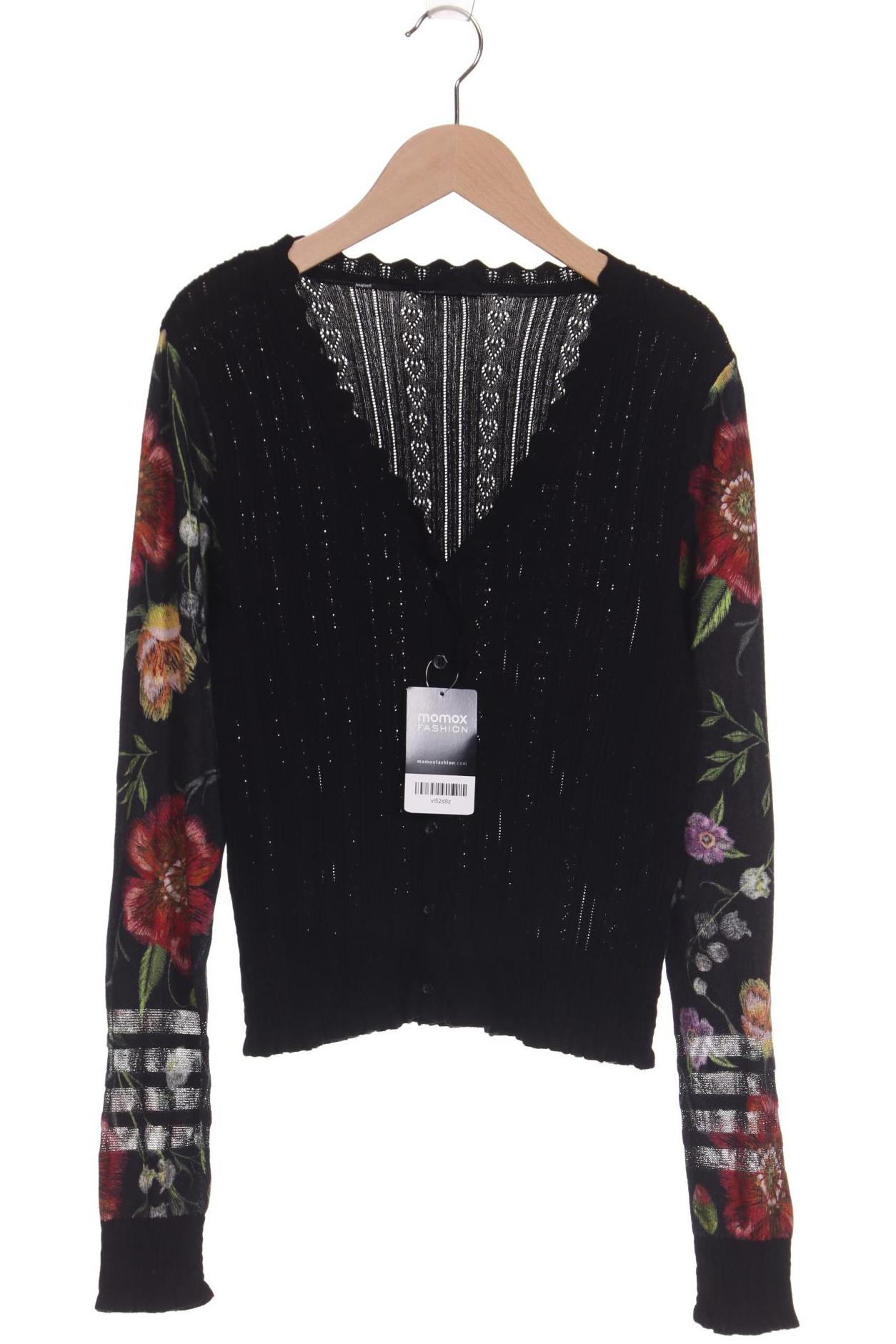 

Desigual Damen Strickjacke, schwarz, Gr. 32