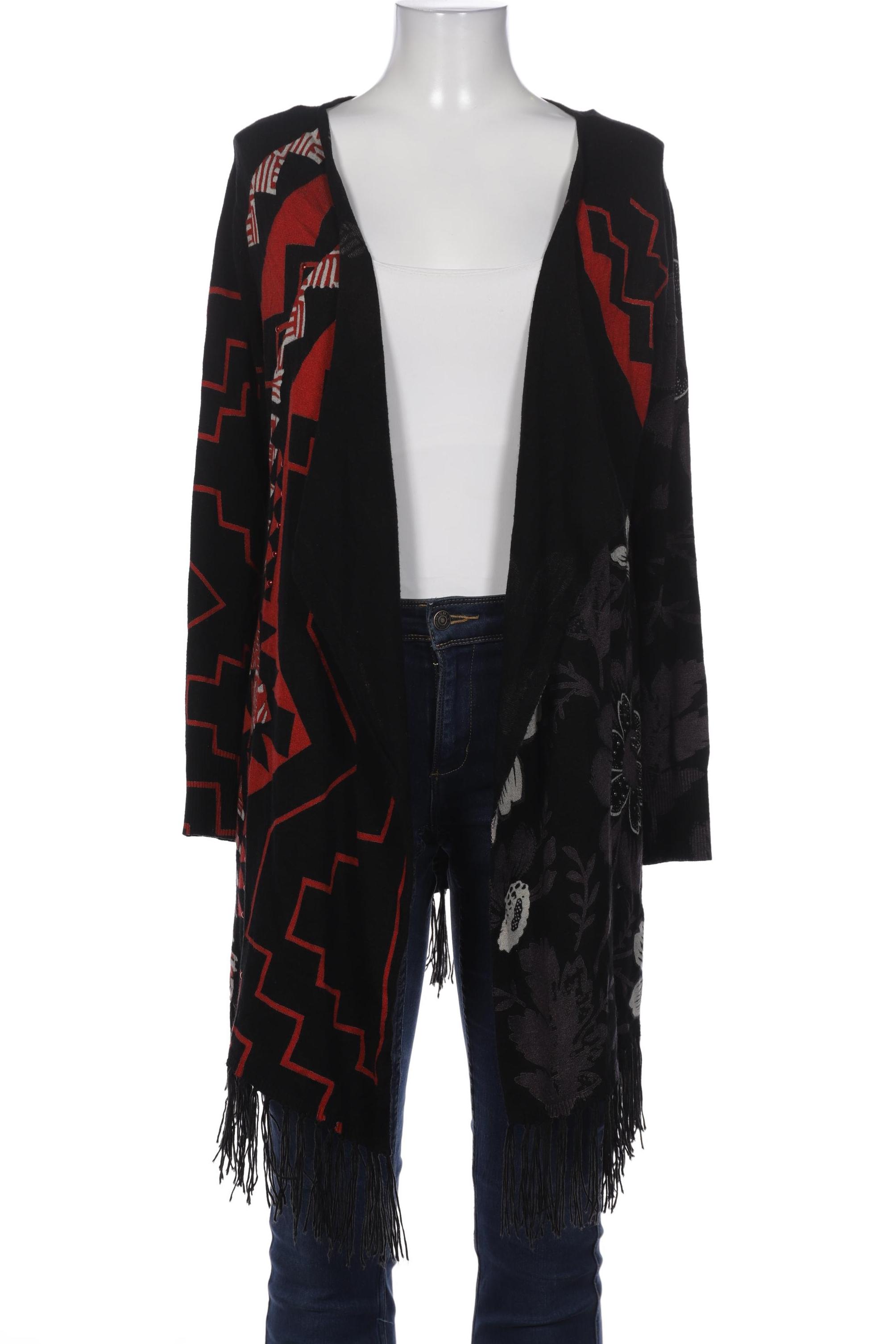 

Desigual Damen Strickjacke, schwarz, Gr. 38