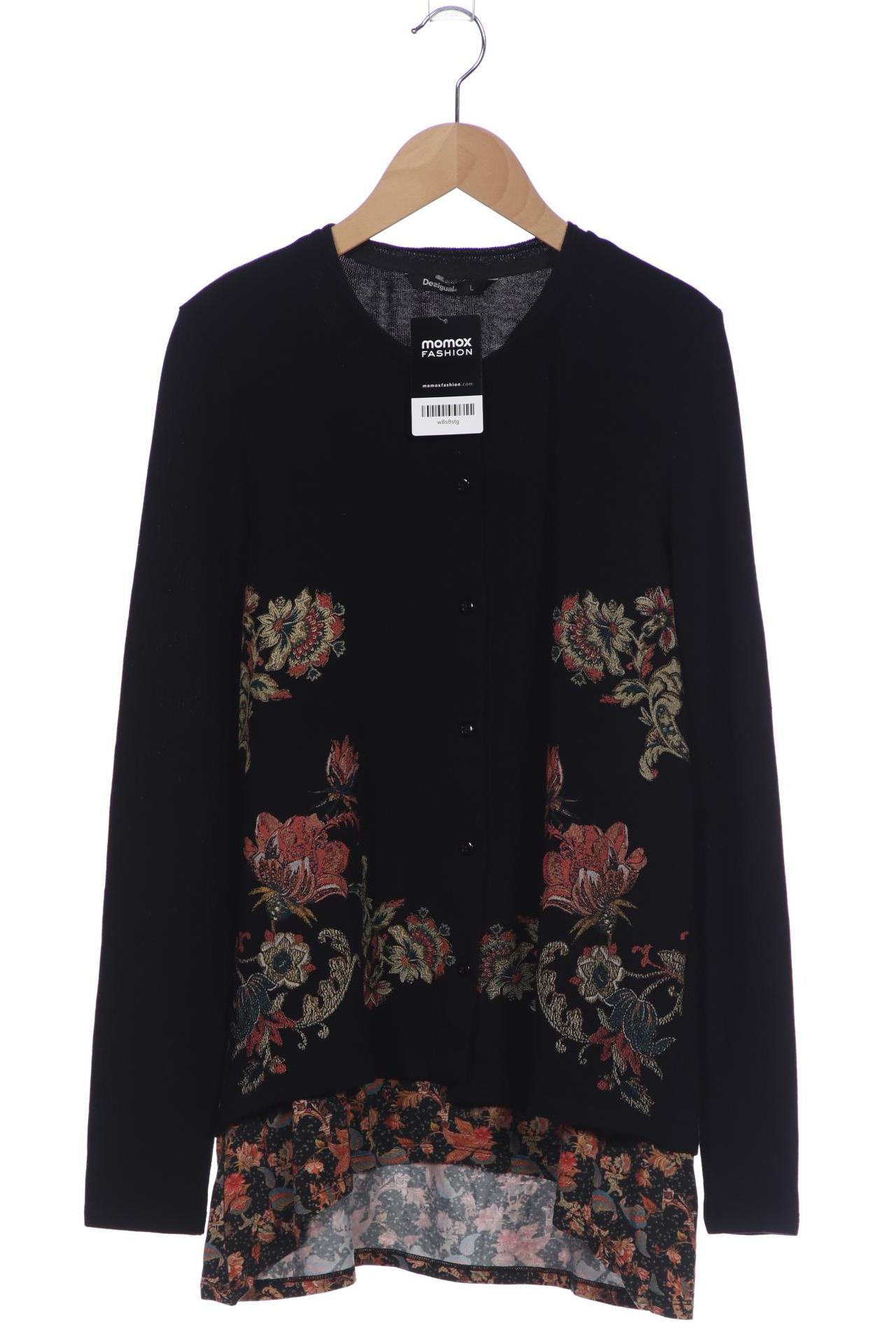 

Desigual Damen Strickjacke, schwarz, Gr. 42
