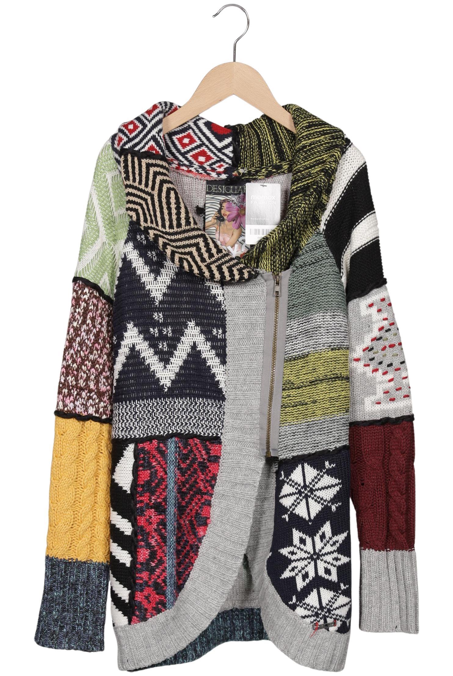 

Desigual Damen Strickjacke, mehrfarbig, Gr. 38