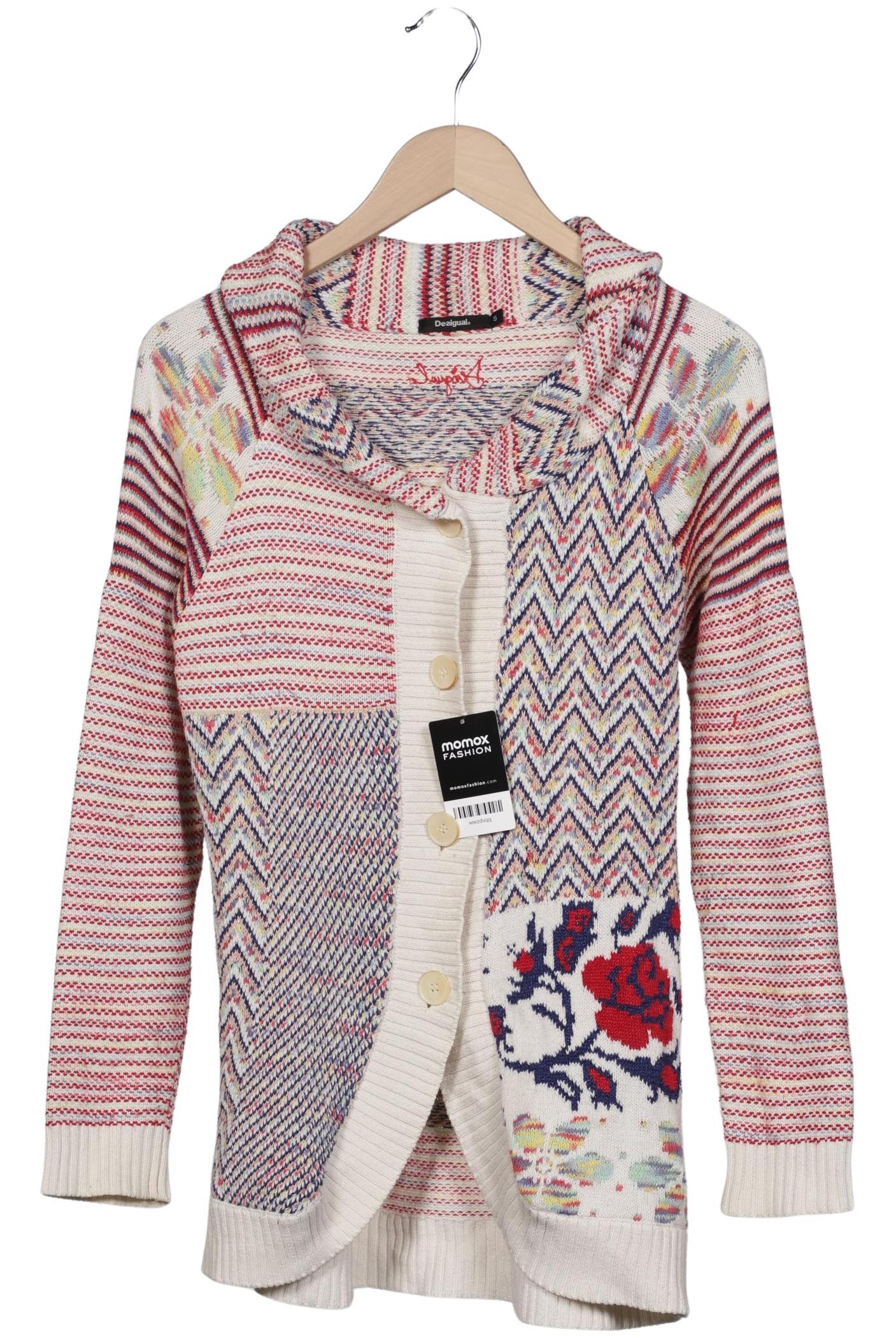 

Desigual Damen Strickjacke, mehrfarbig, Gr. 36