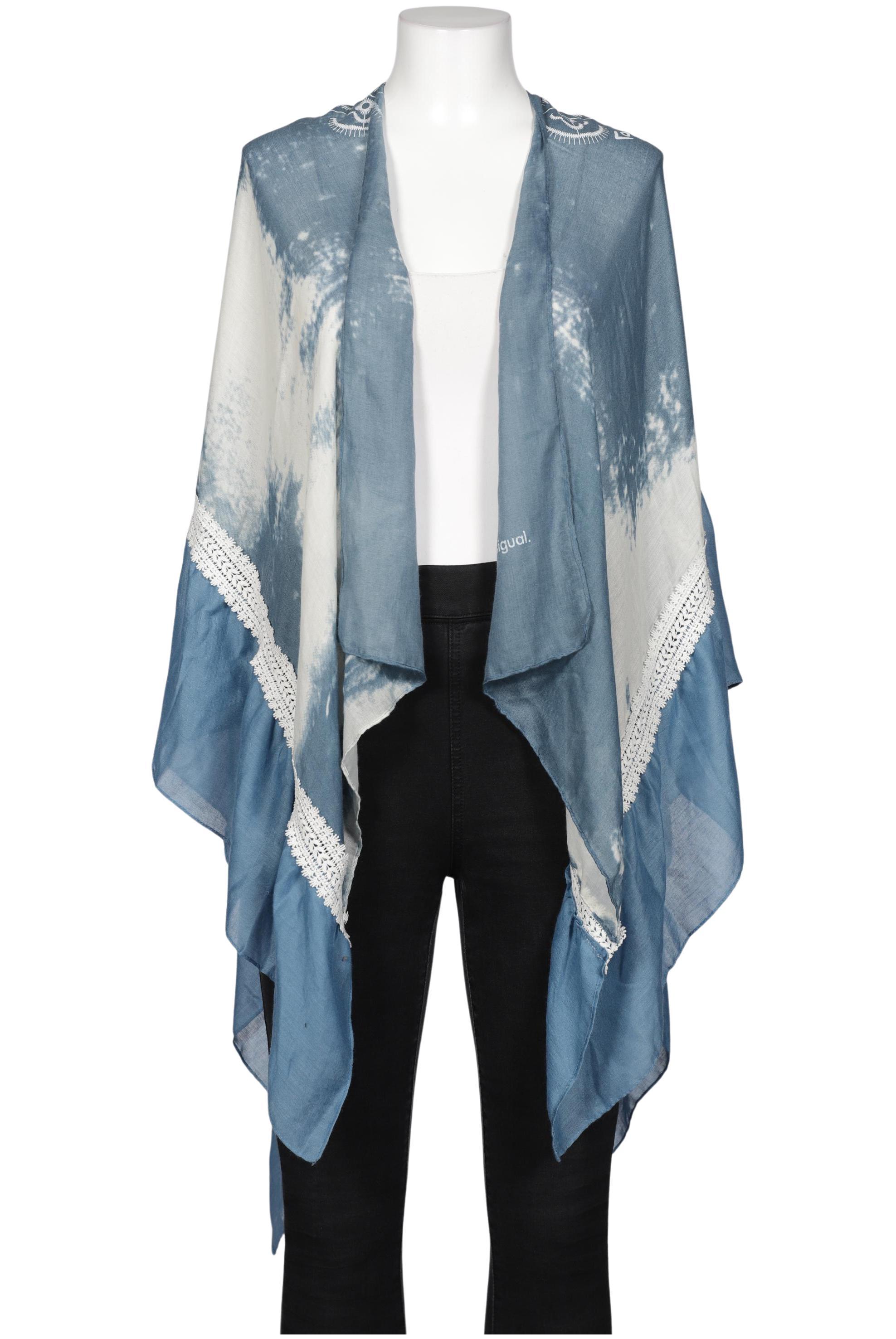 

Desigual Damen Strickjacke, blau, Gr. uni