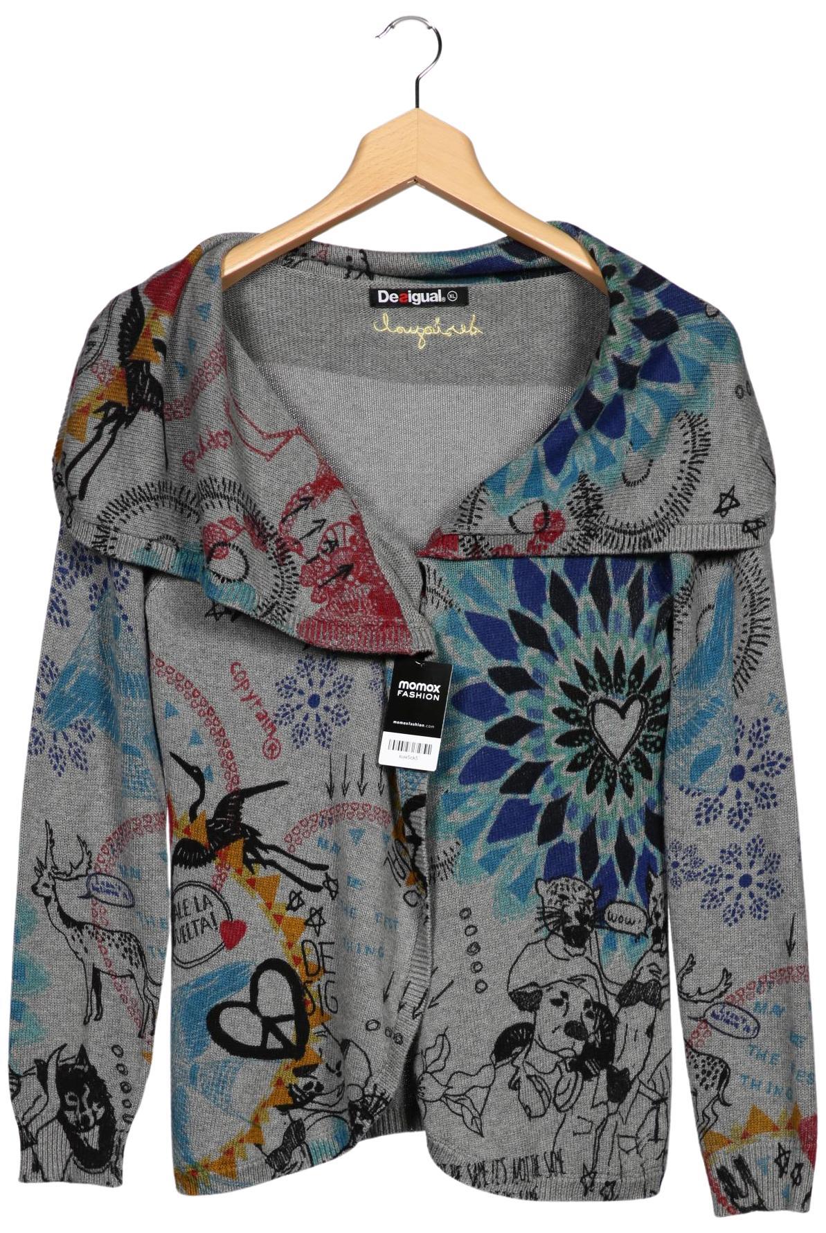 

Desigual Damen Strickjacke, mehrfarbig, Gr. 44