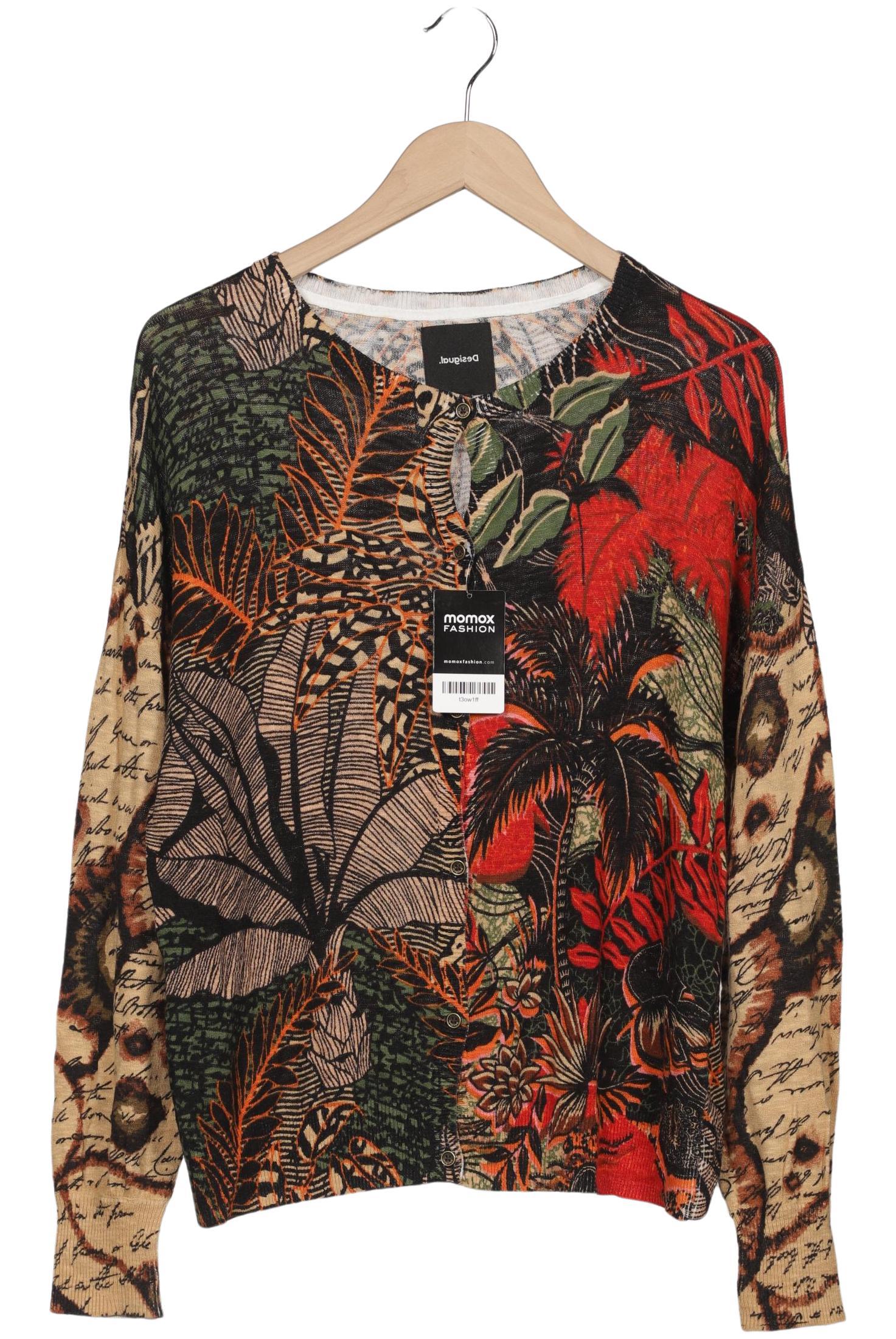 

Desigual Damen Strickjacke, mehrfarbig, Gr. 42