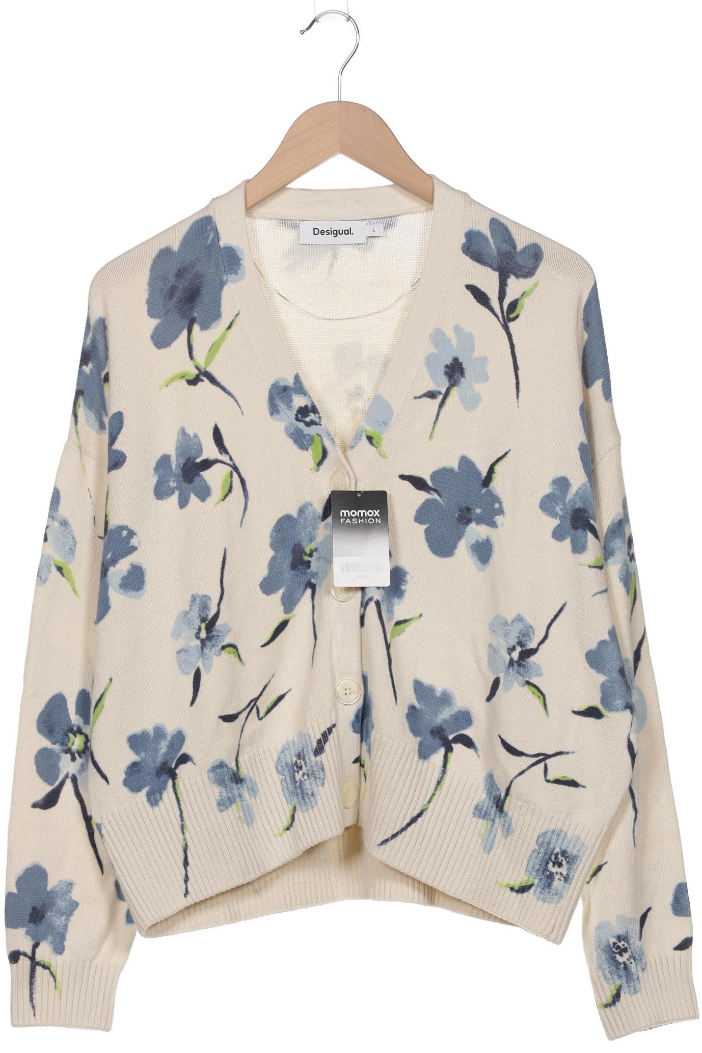 

Desigual Damen Strickjacke, cremeweiß, Gr. 42