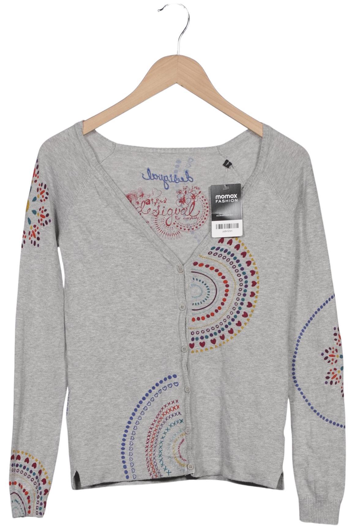 

Desigual Damen Strickjacke, grau, Gr. 36