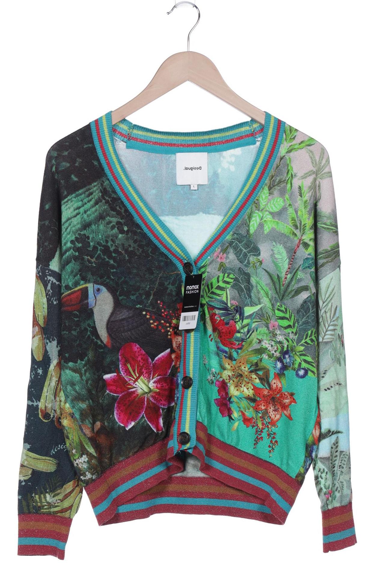

Desigual Damen Strickjacke, mehrfarbig, Gr. 42