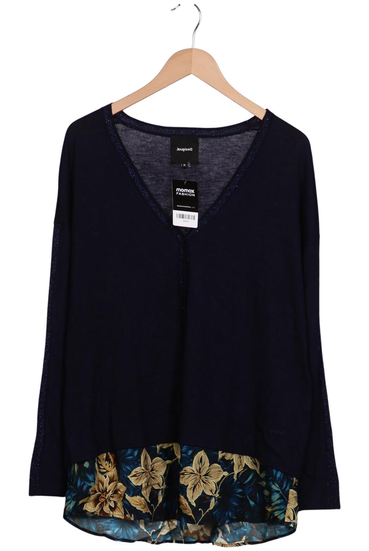 

Desigual Damen Strickjacke, marineblau, Gr. 44