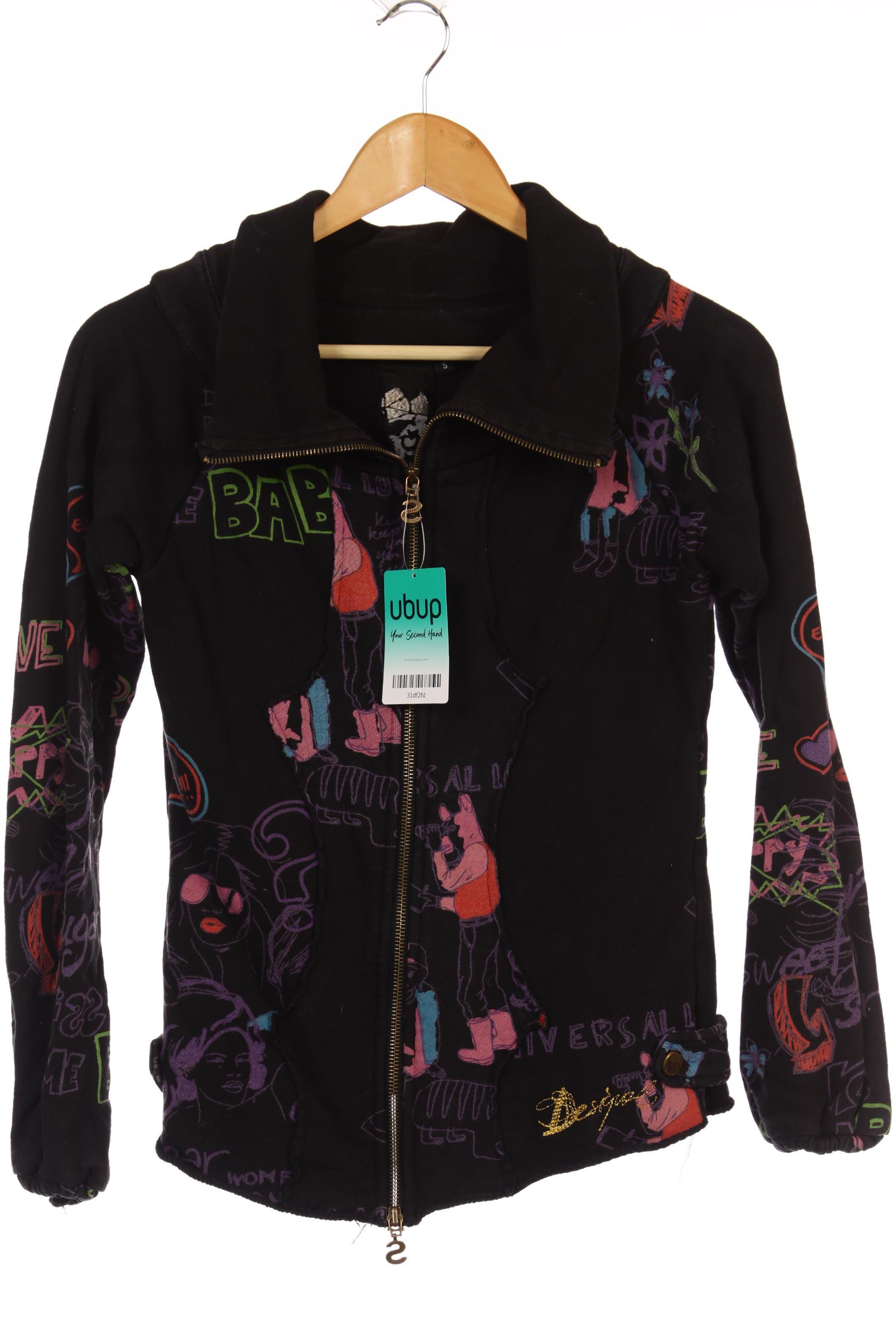 

Desigual Damen Sweatshirt, schwarz, Gr.