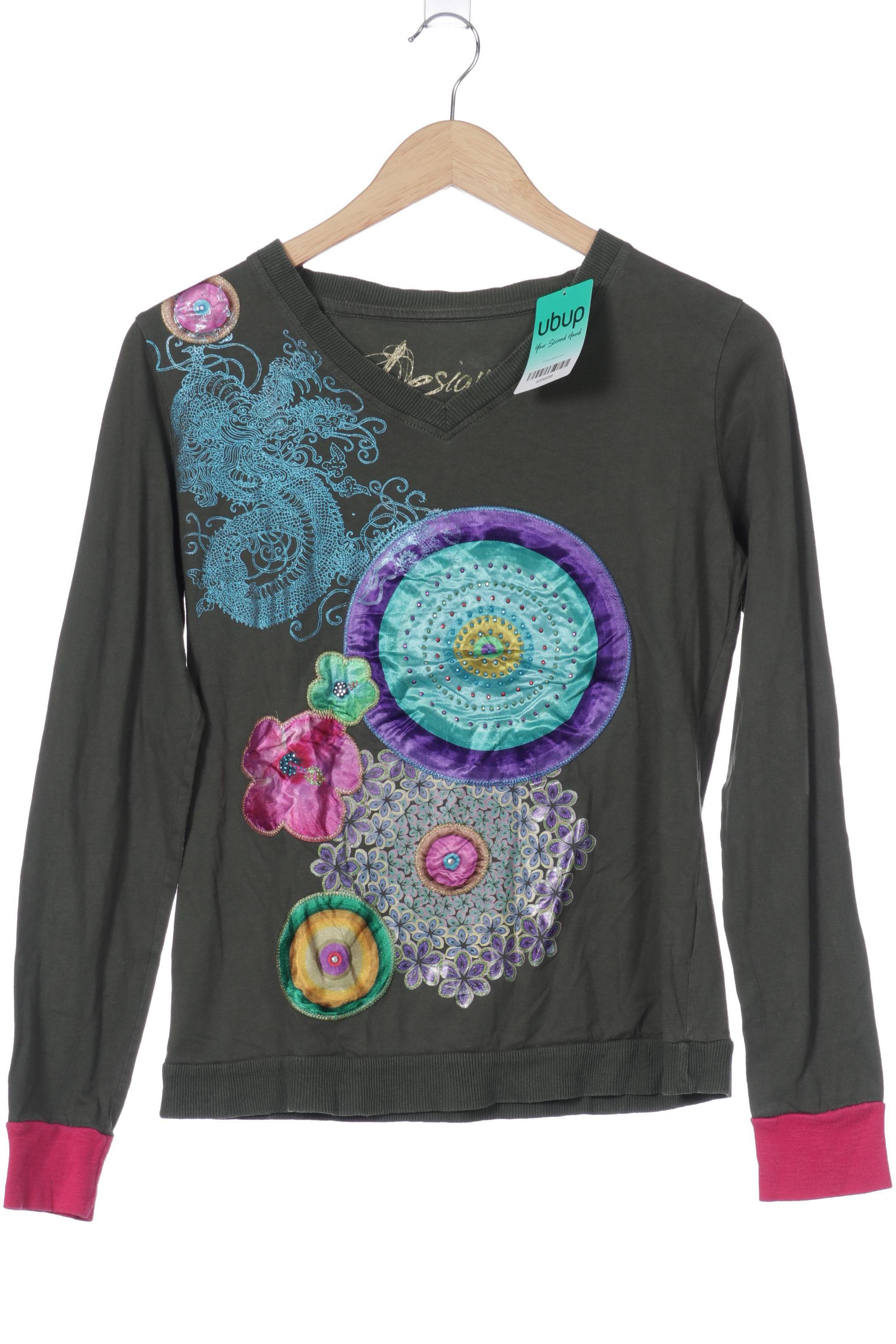 

Desigual Damen Sweatshirt, grün, Gr.